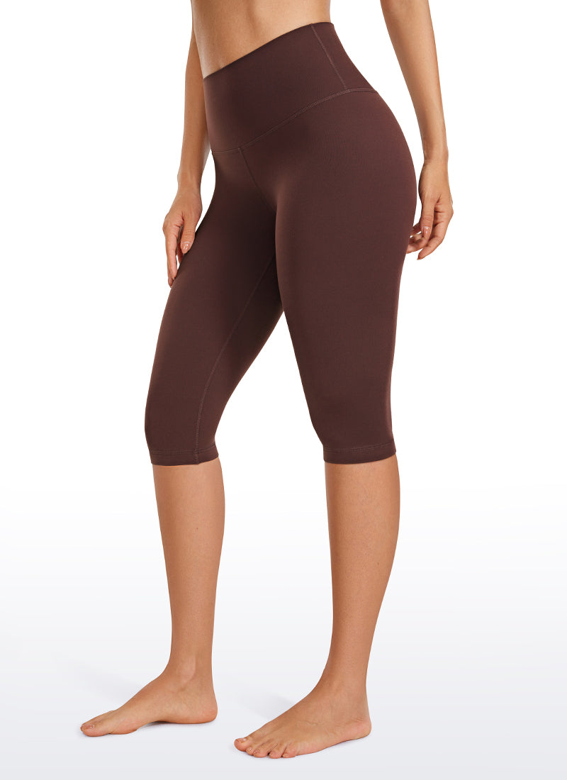 CRZ YOGA Butterluxe Leggings de Yoga de Tiro Alto para Mujer Gris pardo