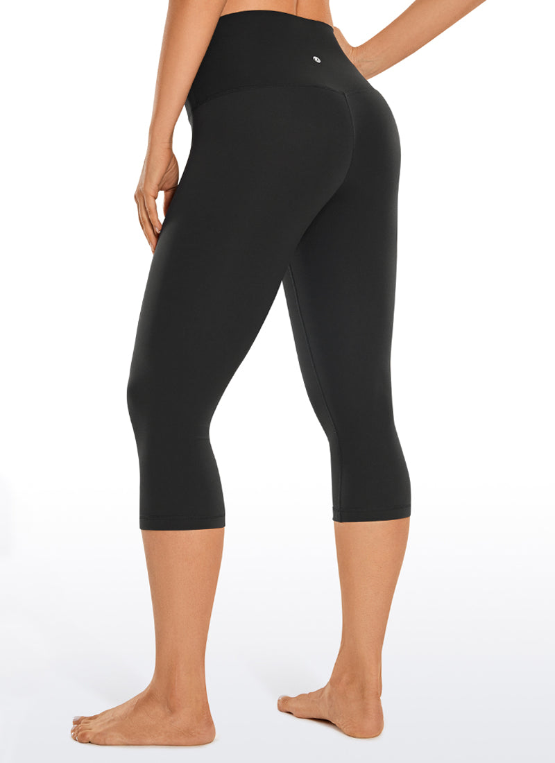 CRZ YOGA Butterluxe Leggings de Yoga de Tiro Alto para Mujer Negro
