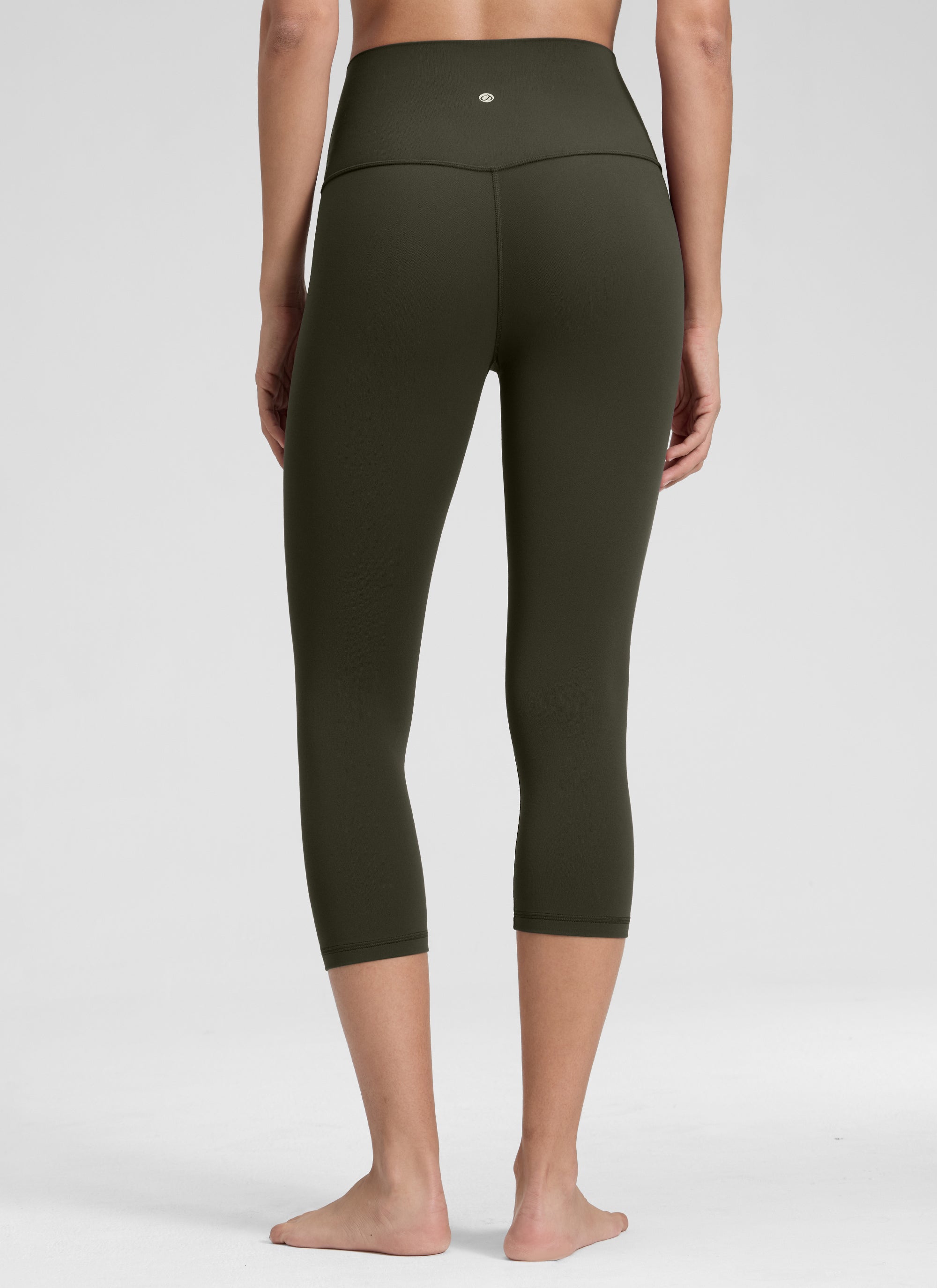 CRZ YOGA Butterluxe Leggings de Yoga de Tiro Alto para Mujer Verde Oliva