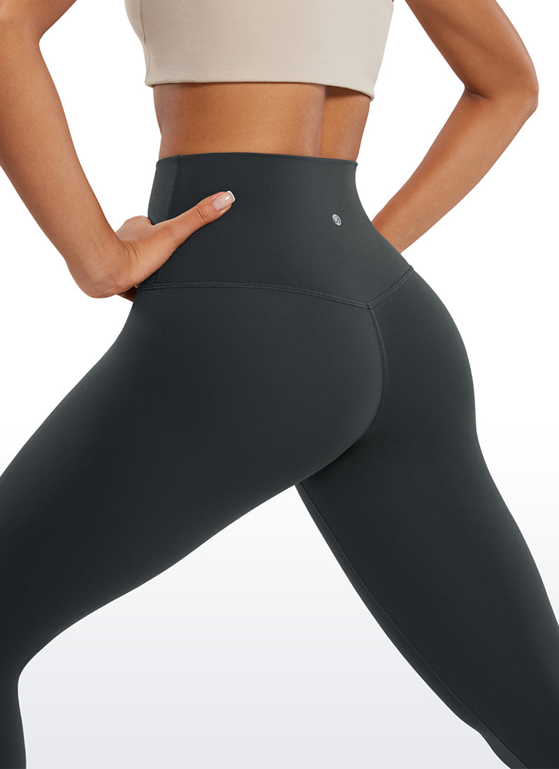 CRZ YOGA Butterluxe Leggings de Yoga de Tiro Alto para Mujer Melanita