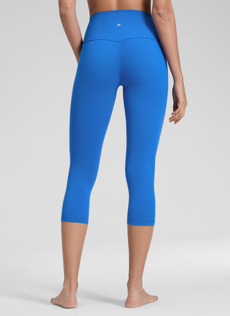 CRZ YOGA Butterluxe Leggings de Yoga de Tiro Alto para Mujerde 19 Pulgadas Azul Destello