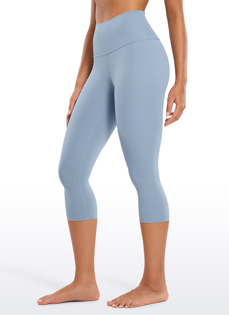CRZ YOGA Butterluxe Leggings de Yoga de Tiro Alto para Mujer Batista Azul