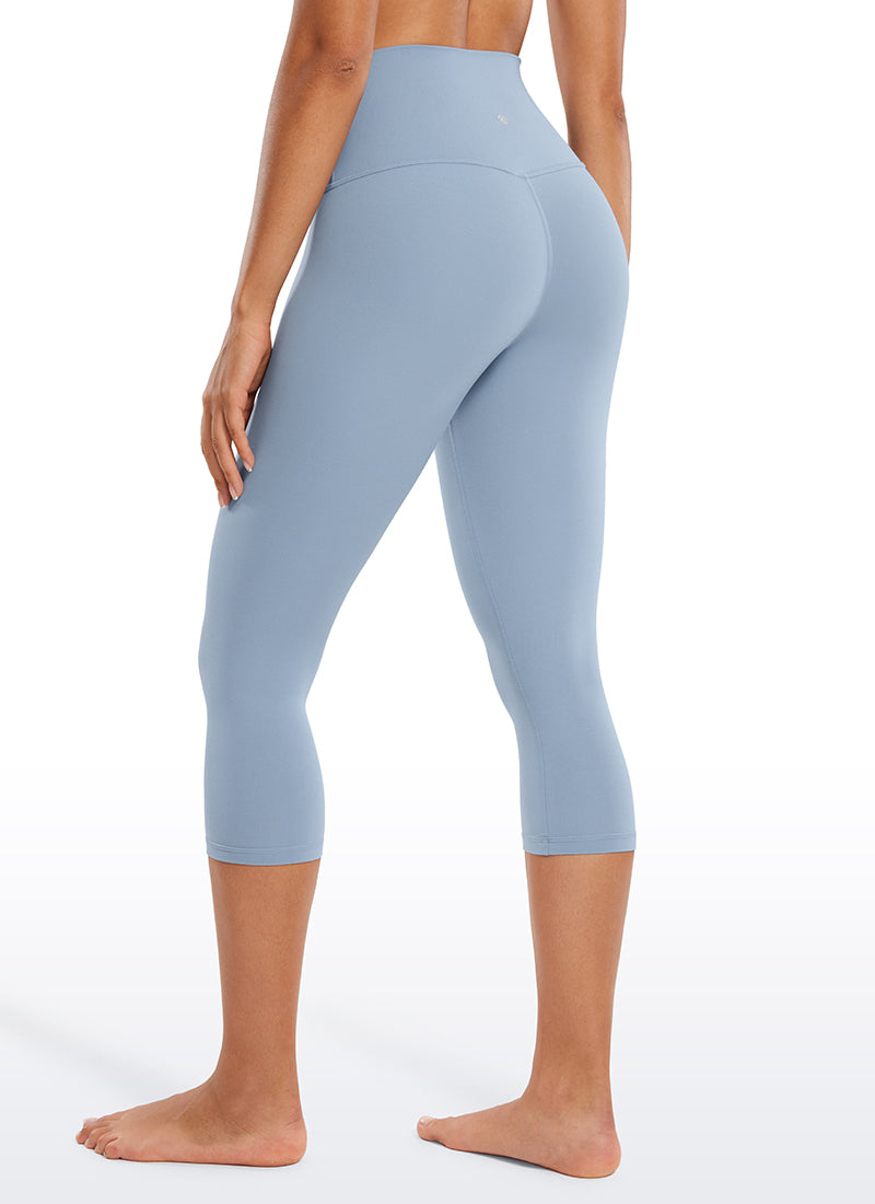 CRZ YOGA Butterluxe Leggings de Yoga de Tiro Alto para Mujer Batista Azul