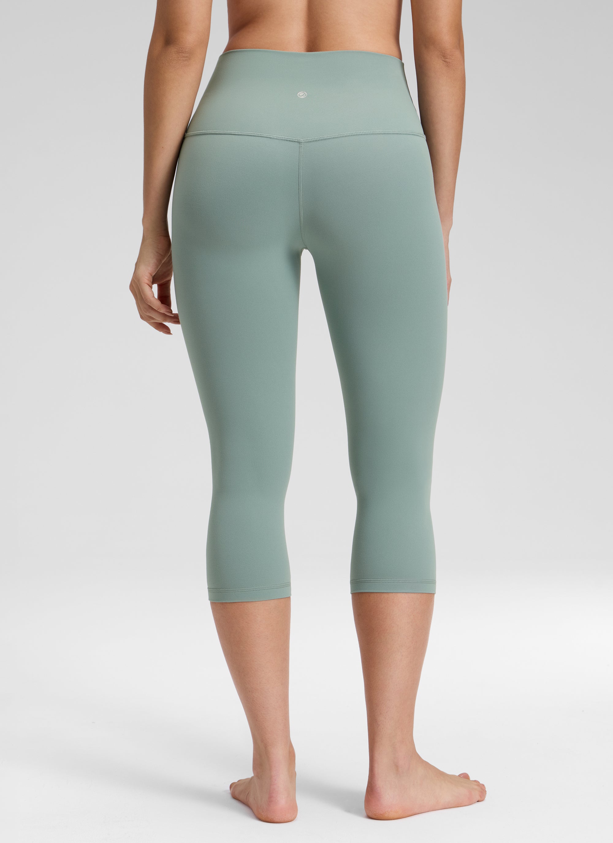 CRZ YOGA Butterluxe Leggings de Yoga de Tiro Alto para Mujer Verde cráter
