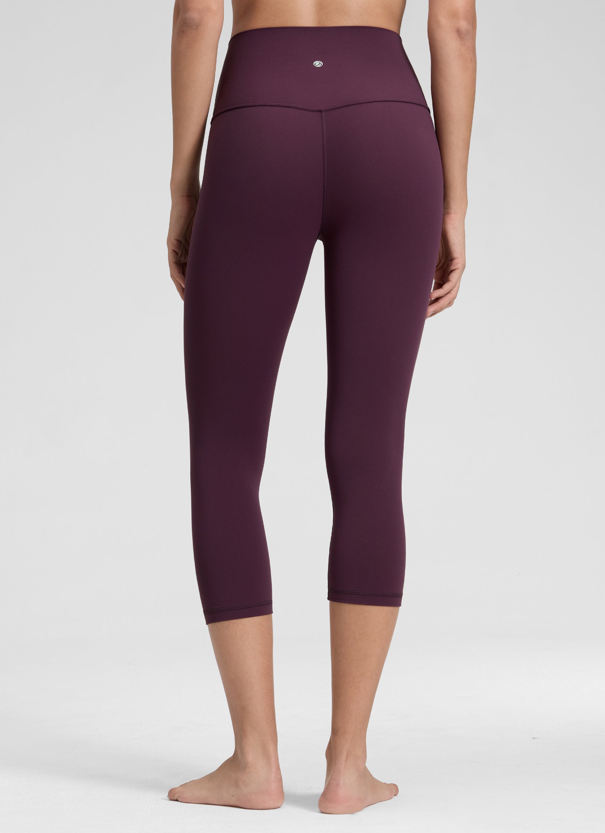 CRZ YOGA Butterluxe Leggings de Yoga de Tiro Alto para Mujerde 19 Pulgadas Deep Purple