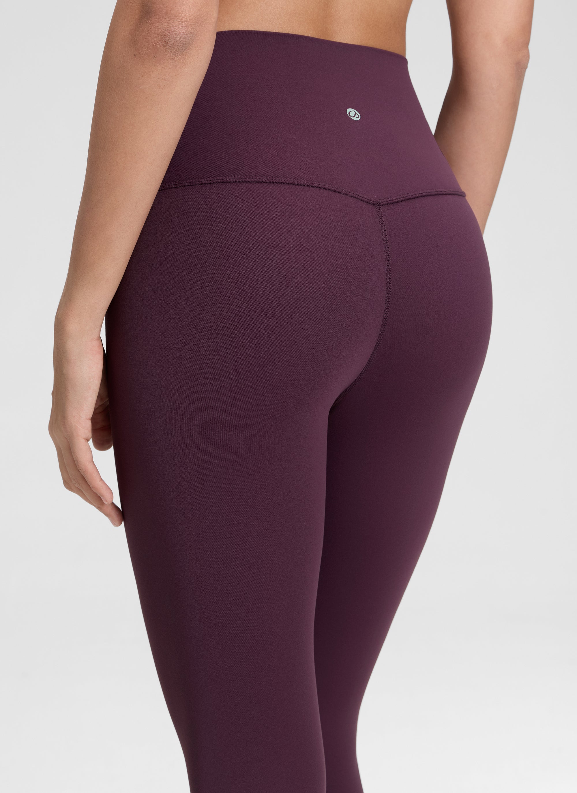 CRZ YOGA Butterluxe Leggings de Yoga de Tiro Alto para Mujerde 19 Pulgadas Deep Purple