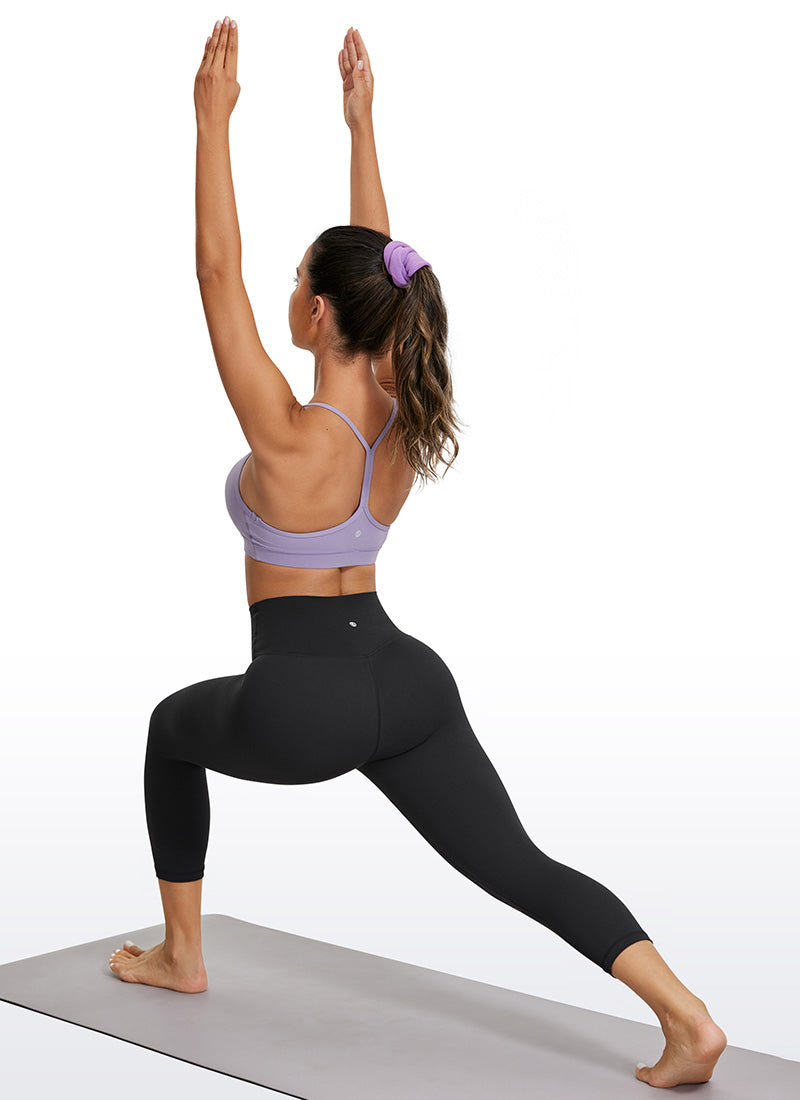 CRZ YOGA Butterluxe Leggings de Tiro Alto de 21 Pulgadas para Mujer Negro