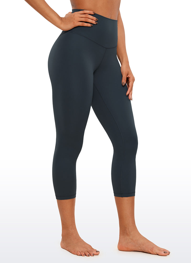 CRZ YOGA Butterluxe Leggings de Tiro Alto de 21 Pulgadas para Mujer True Navy