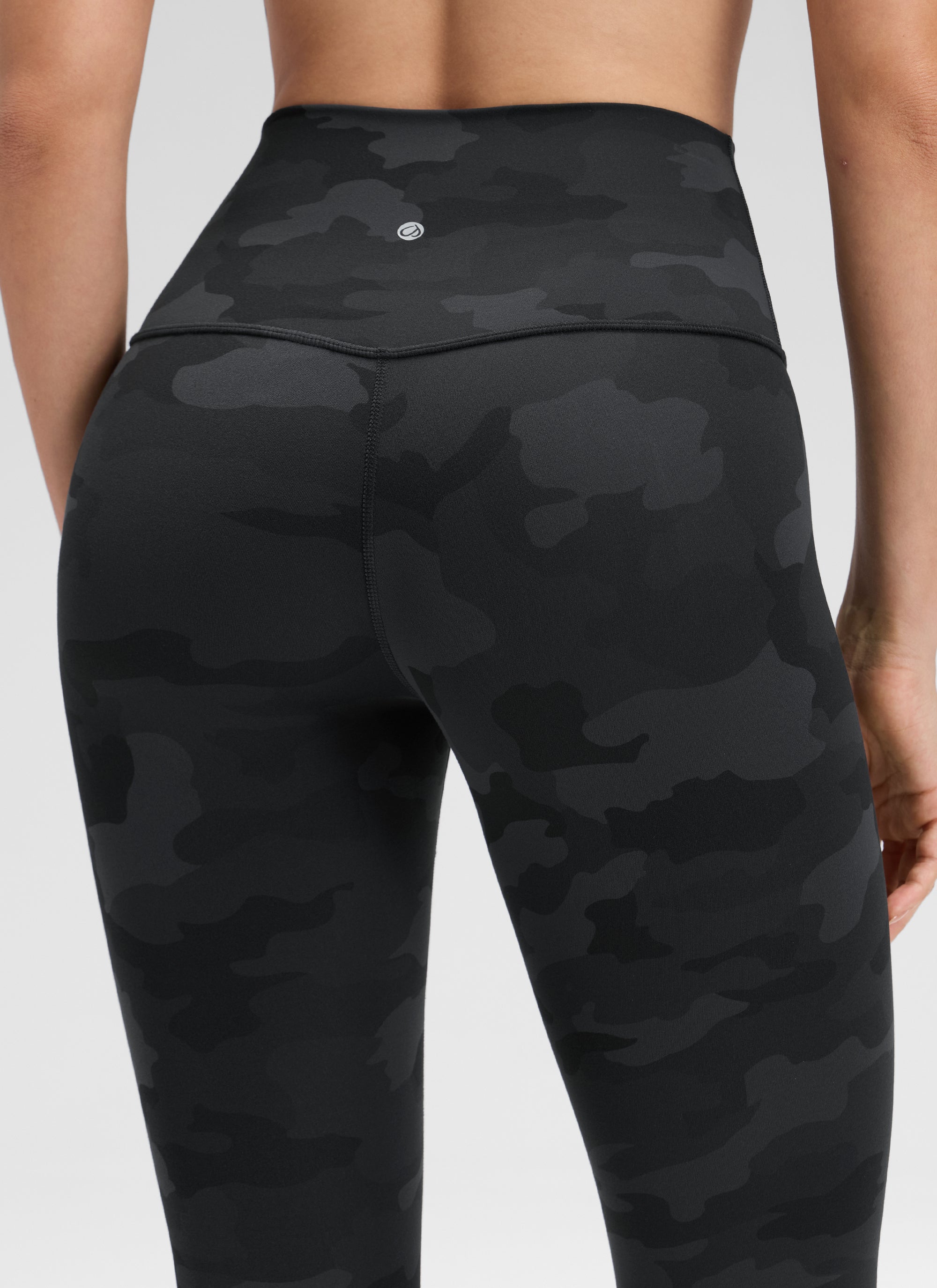 CRZ YOGA Butterluxe Leggings de Tiro Alto de 23 Pulgadas para Mujer Gris oscuro Camuflaje 2