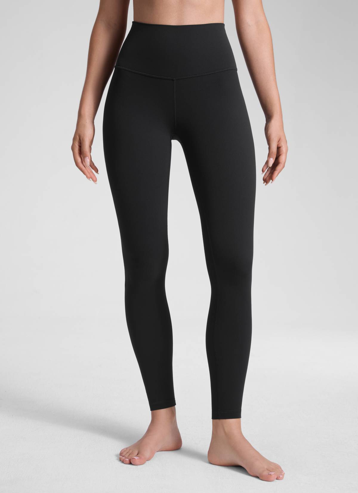 CRZ YOGA Butterluxe Leggings de Yoga de Tiro Alto para Mujer Negro @model_info:Malisa