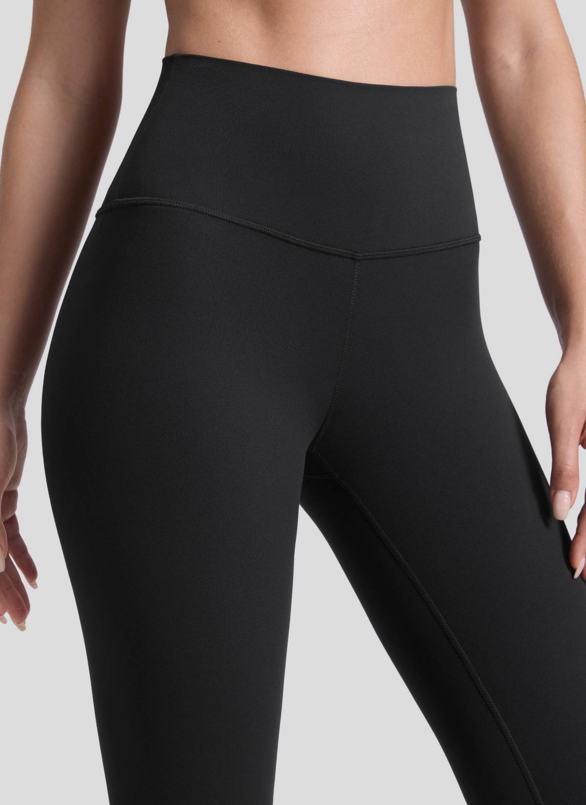 CRZ YOGA Butterluxe Leggings de Yoga de Tiro Alto para Mujer Negro @model_info:Malisa