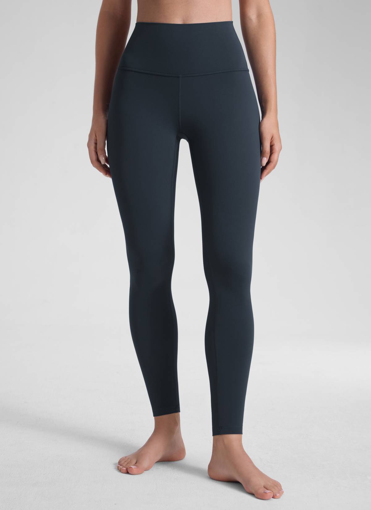 CRZ YOGA Butterluxe Leggings de Yoga de Tiro Alto para Mujer True Navy @model_info:Malisa