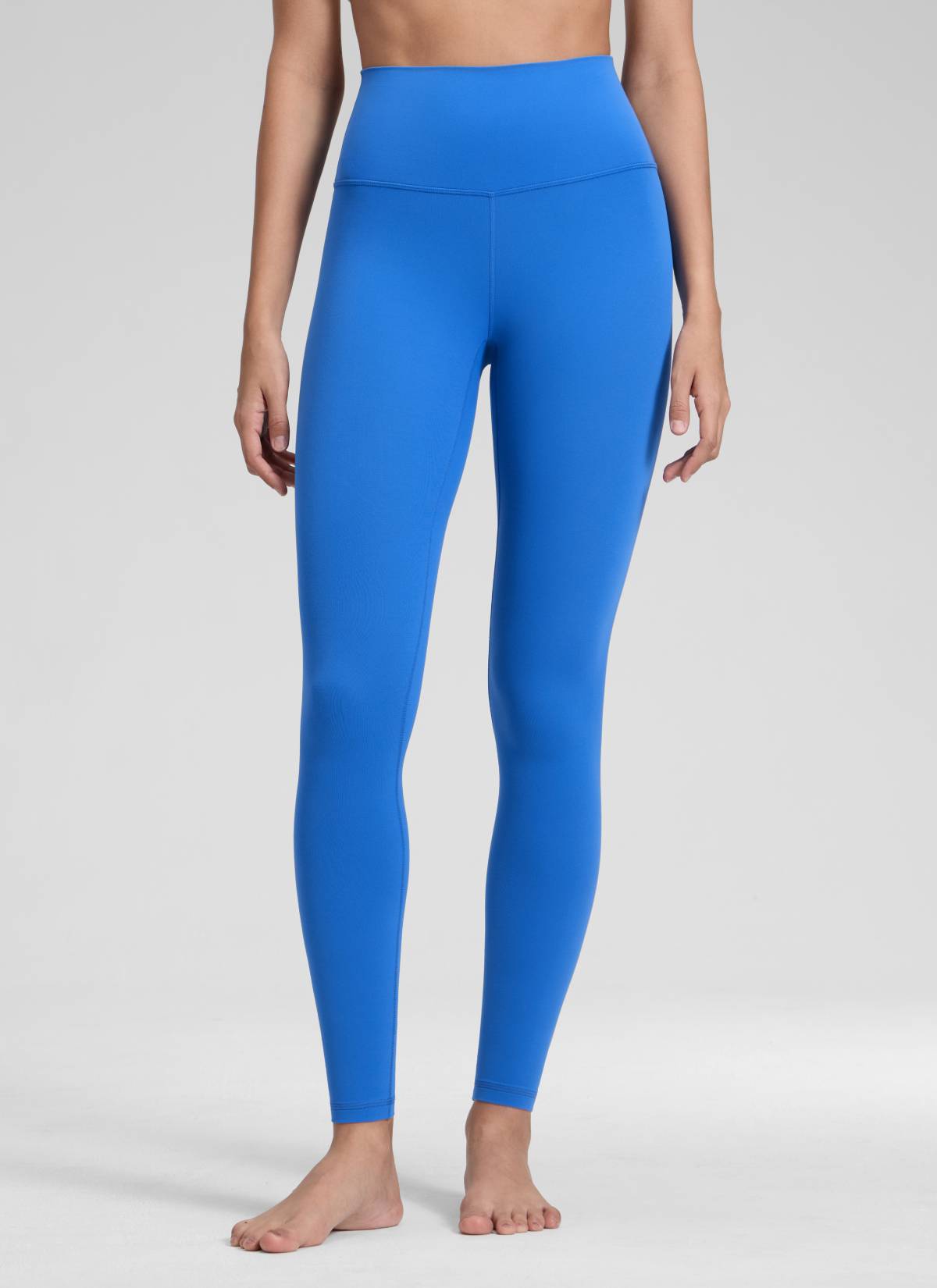 CRZ YOGA Butterluxe Leggings de Yoga de Tiro Alto para Mujer Azul Destello