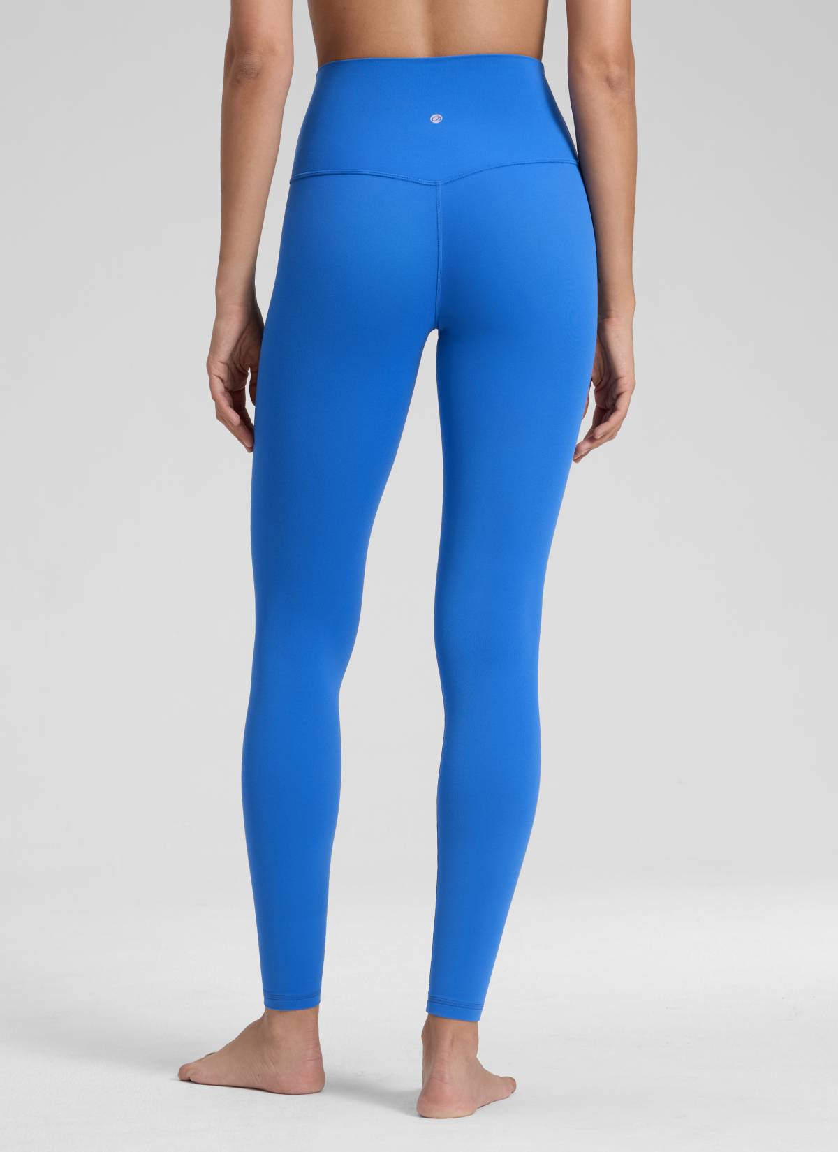 CRZ YOGA Butterluxe Leggings de Yoga de Tiro Alto para Mujer Azul Destello