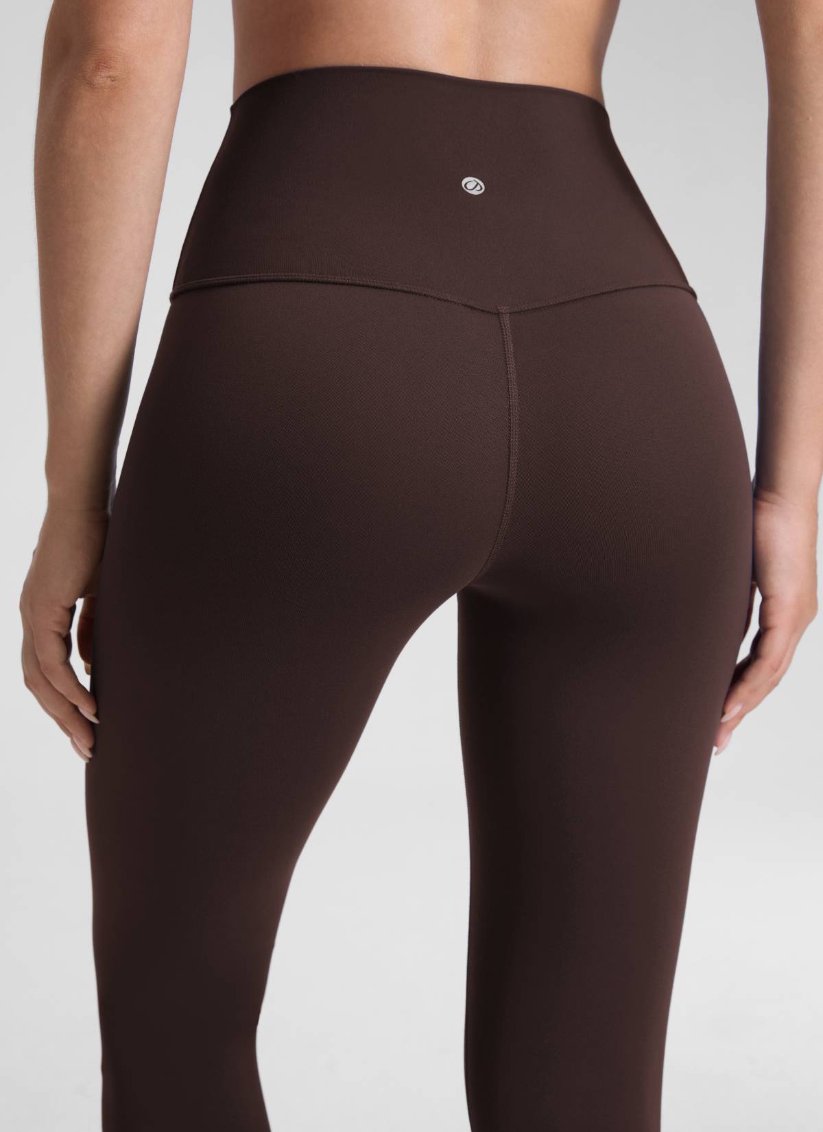 CRZ YOGA Butterluxe Leggings de Yoga de Tiro Alto para Mujer Marrón Fudge Caliente @model_info:Malisa