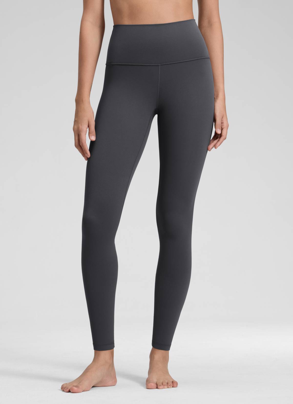 CRZ YOGA Butterluxe Leggings de Yoga de Tiro Alto para Mujer Gris misterioso