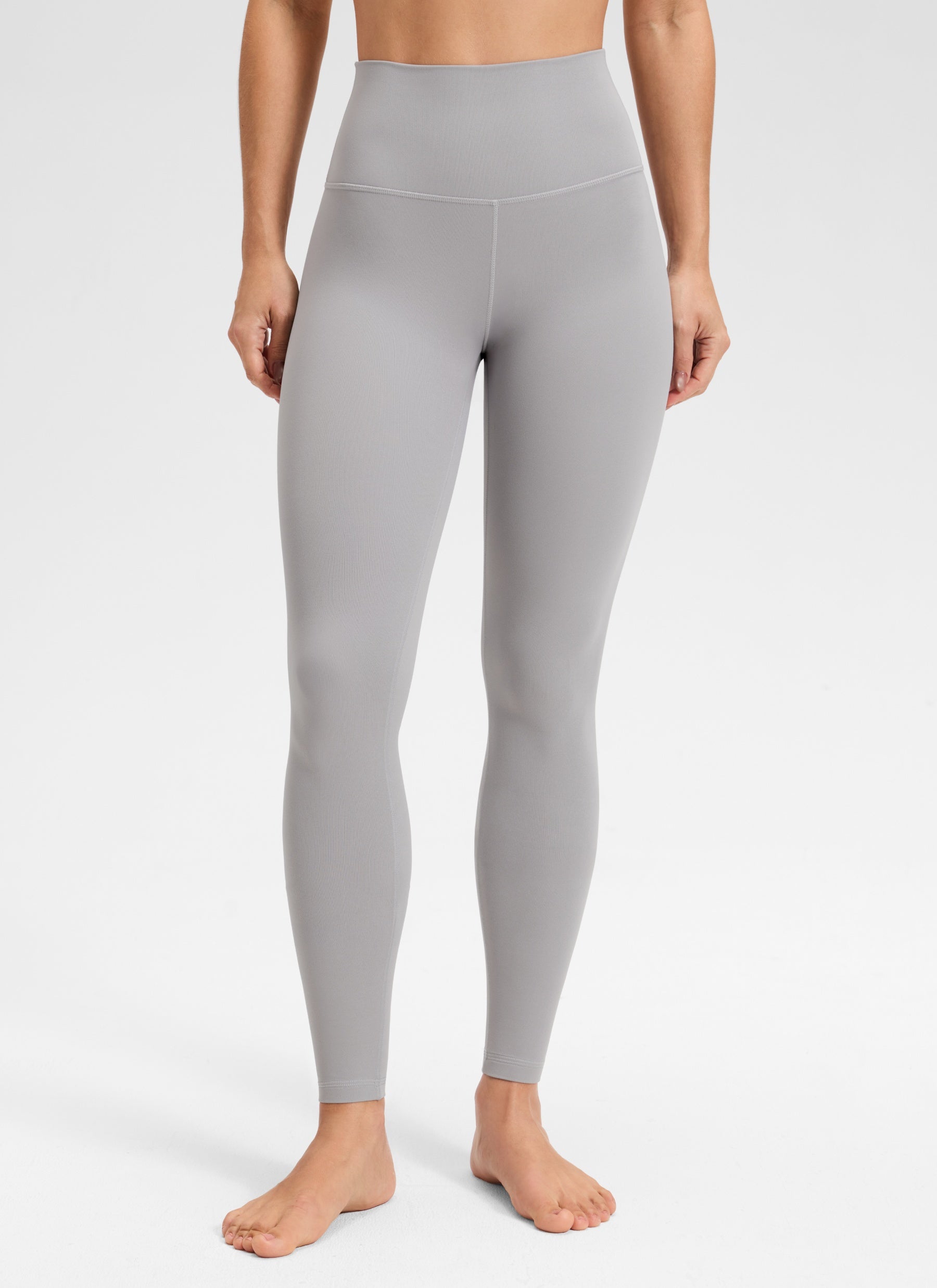CRZ YOGA Butterluxe Leggings de Yoga de Tiro Alto para Mujer Gris Gaviota