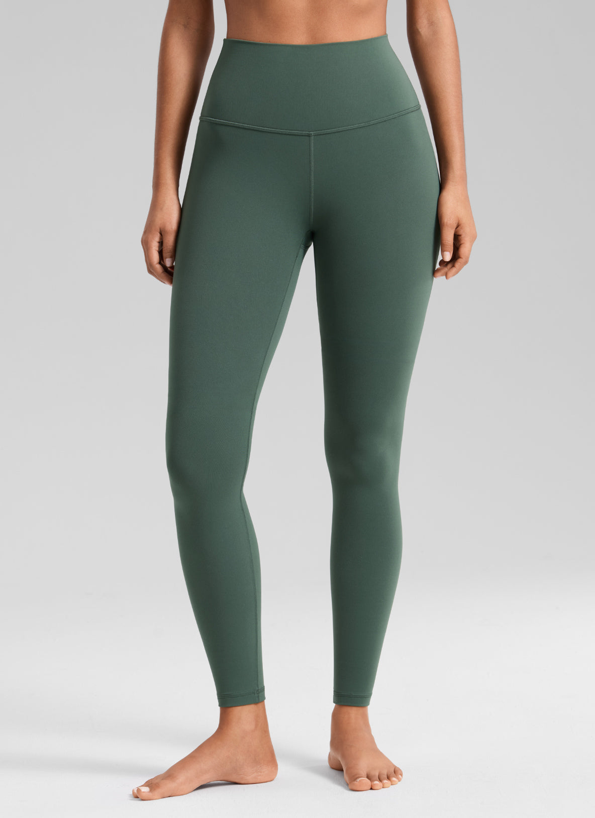 CRZ YOGA Butterluxe Leggings de Yoga de Tiro Alto para Mujer Verde Bosque Oscuro @model_info:T