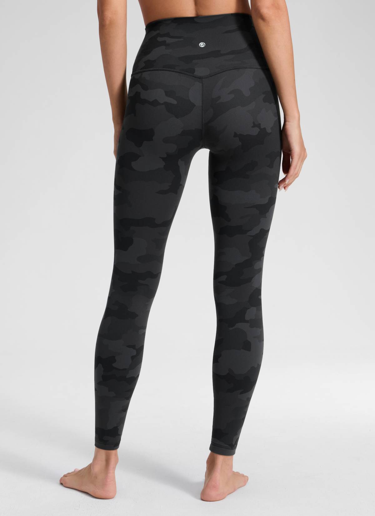 CRZ YOGA Butterluxe Leggings de Yoga de Tiro Alto para Mujer Gris oscuro Camuflaje 2