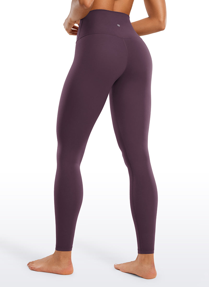 CRZ YOGA Butterluxe Leggings de Yoga de Tiro Alto para Mujer Uva Cardo Morado