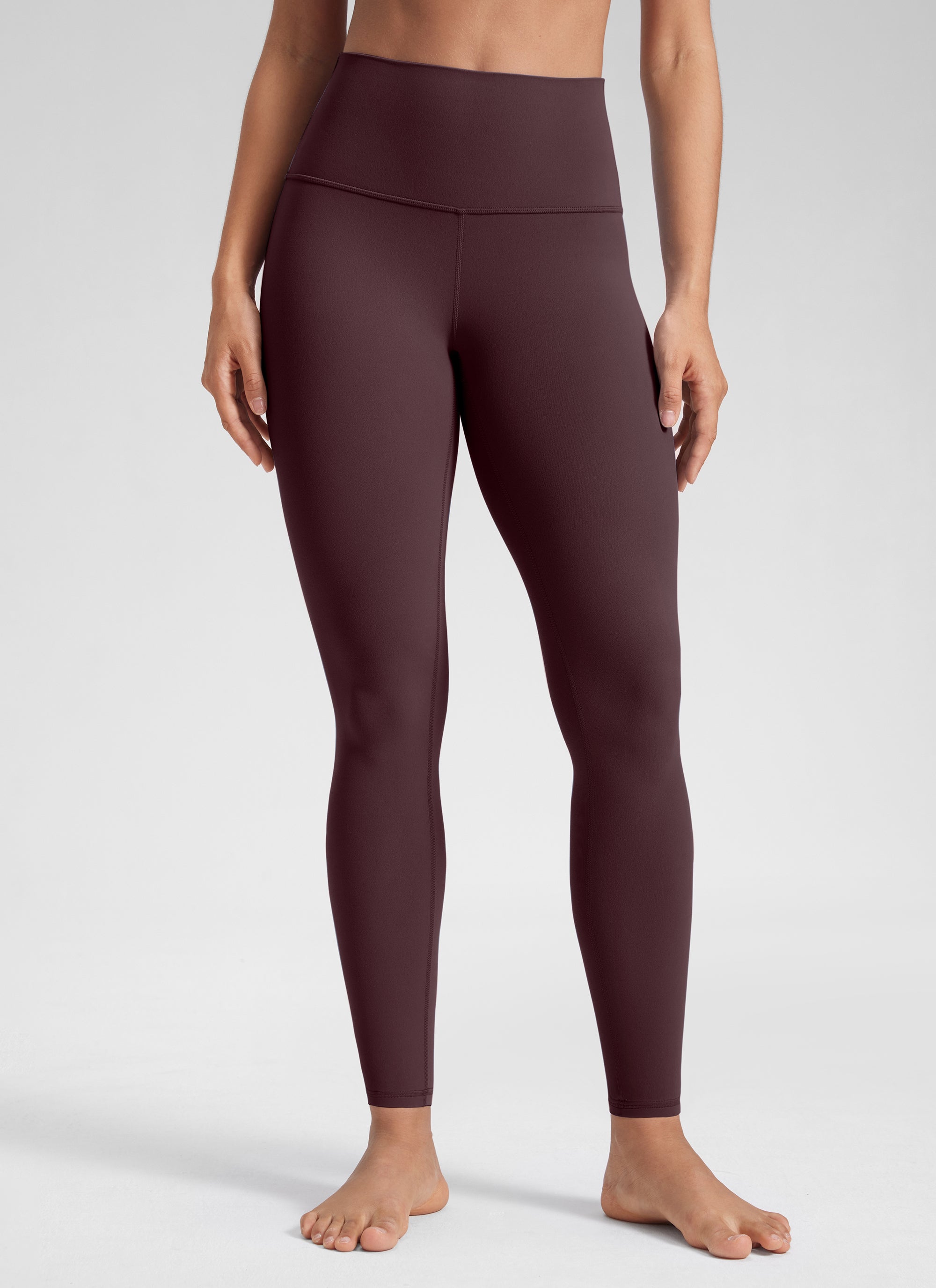 CRZ YOGA Butterluxe Leggings de Yoga de Tiro Alto para Mujer Ciruela madura
