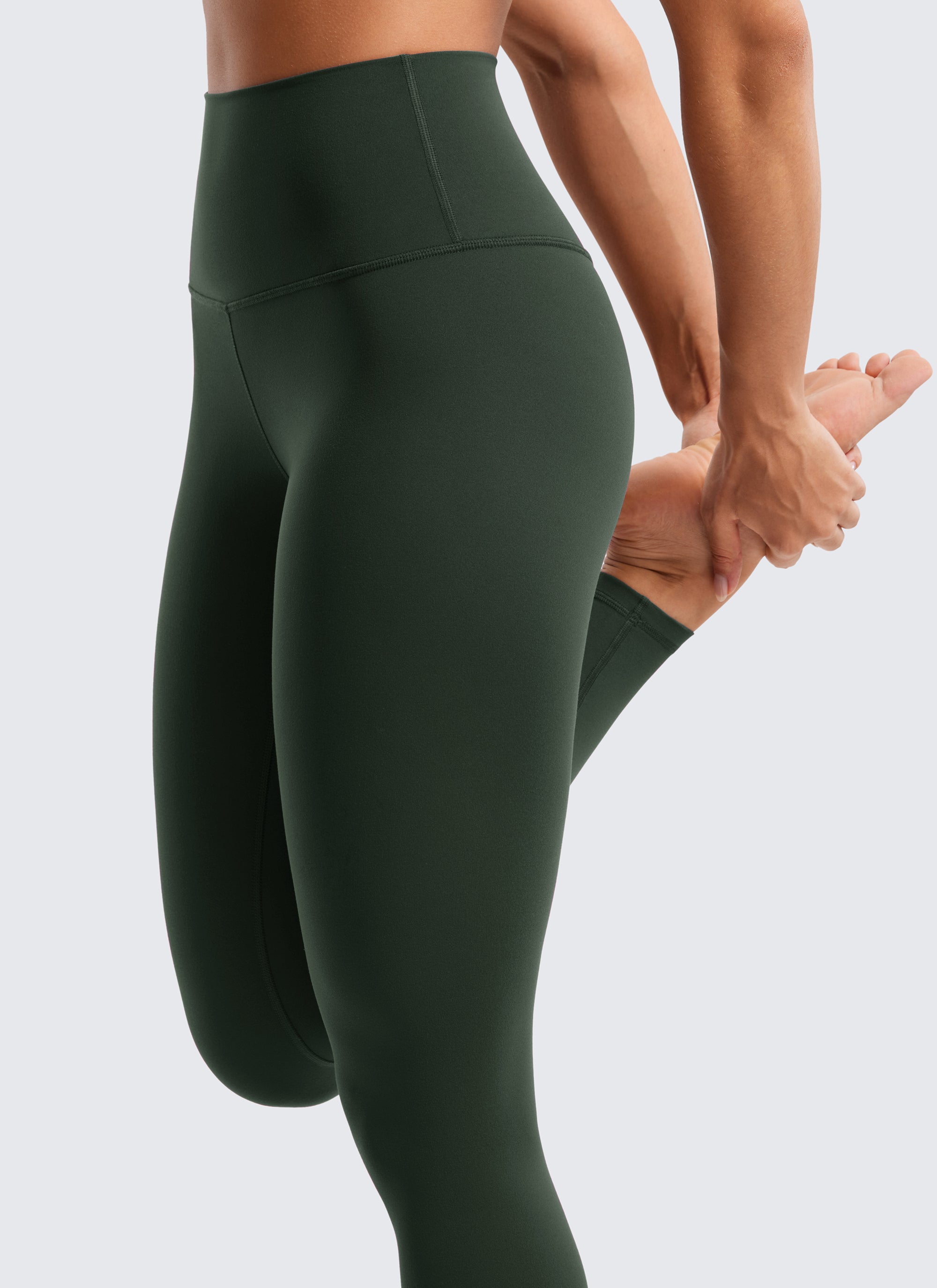 CRZ YOGA Butterluxe Leggings de Yoga de Tiro Alto para Mujer Leyenda Verde