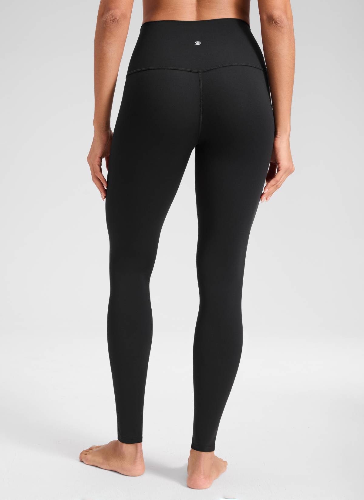 Butterluxe CRZ YOGA Leggings de Yoga de Tiro Alto para Mujer Negro
