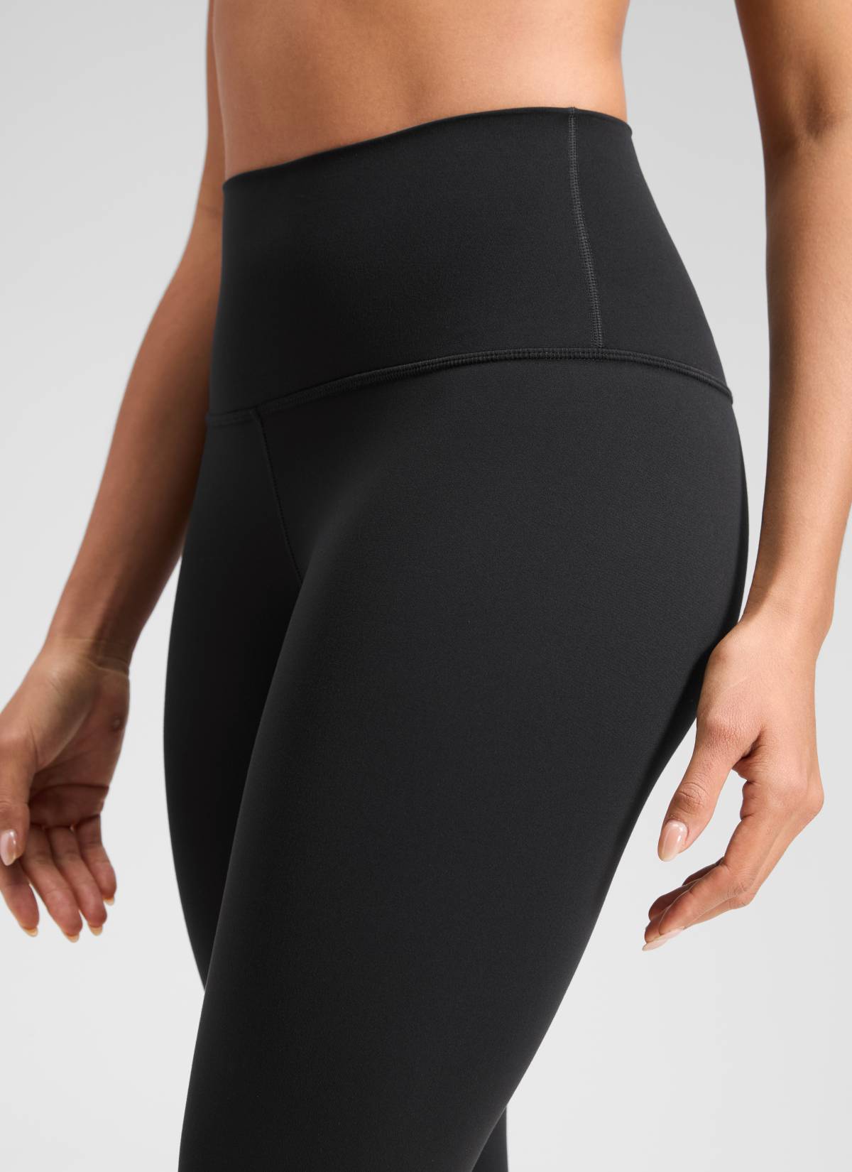 Butterluxe CRZ YOGA Leggings de Yoga de Tiro Alto para Mujer Negro