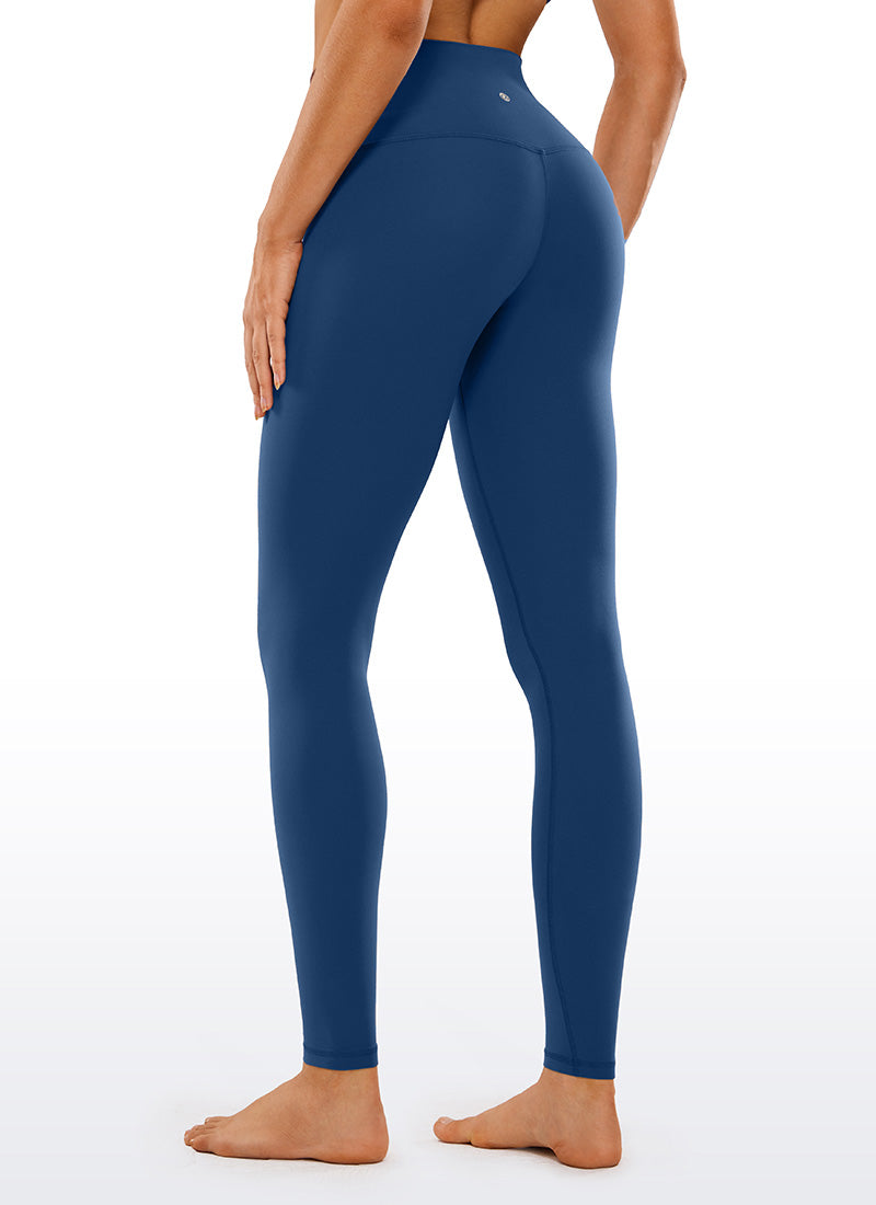 Butterluxe CRZ YOGA Leggings de Yoga de Tiro Alto para Mujer MARFIL FRANCÉS