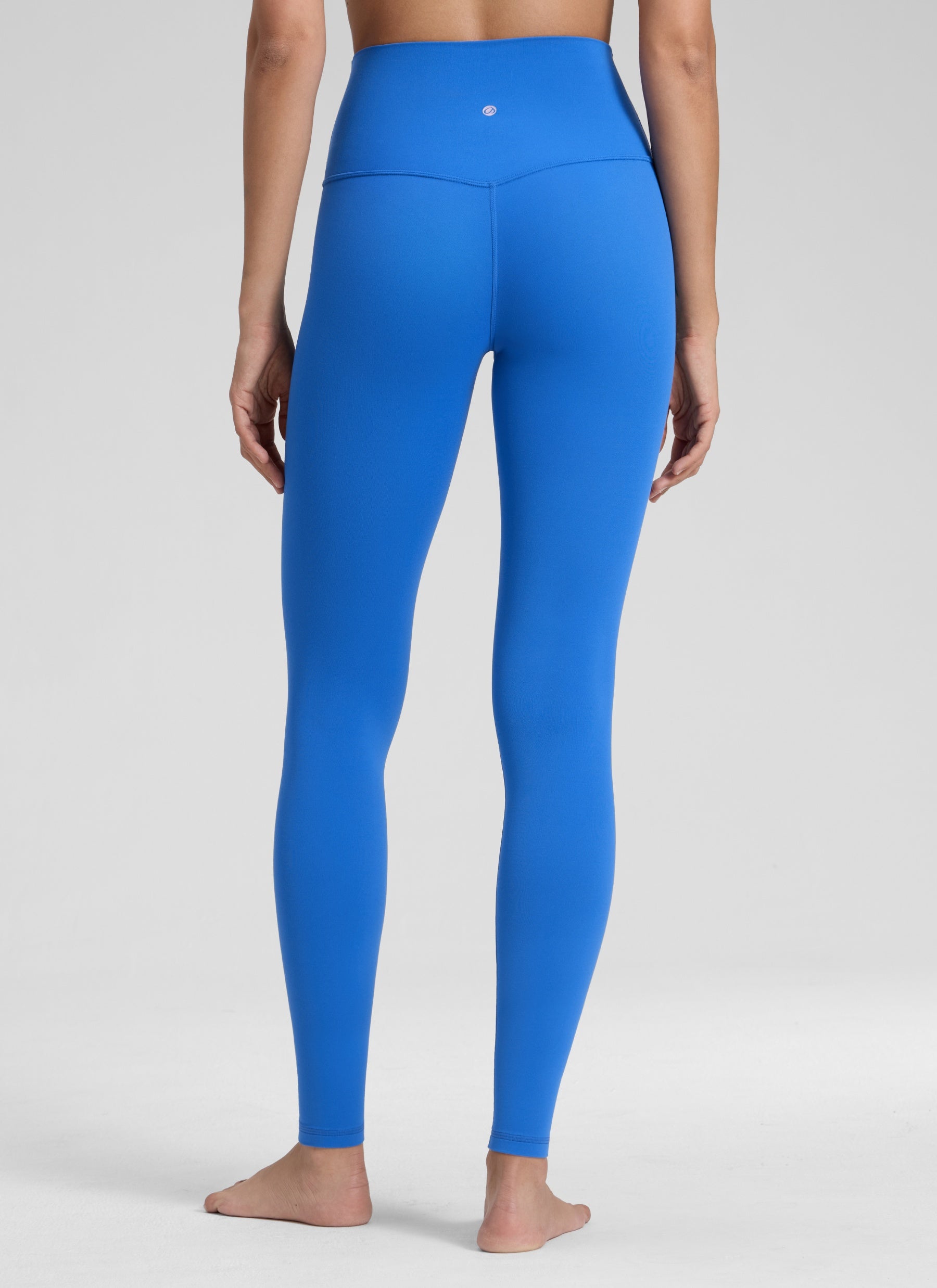 Butterluxe CRZ YOGA Leggings de Yoga de Tiro Alto para Mujer Azul Destello