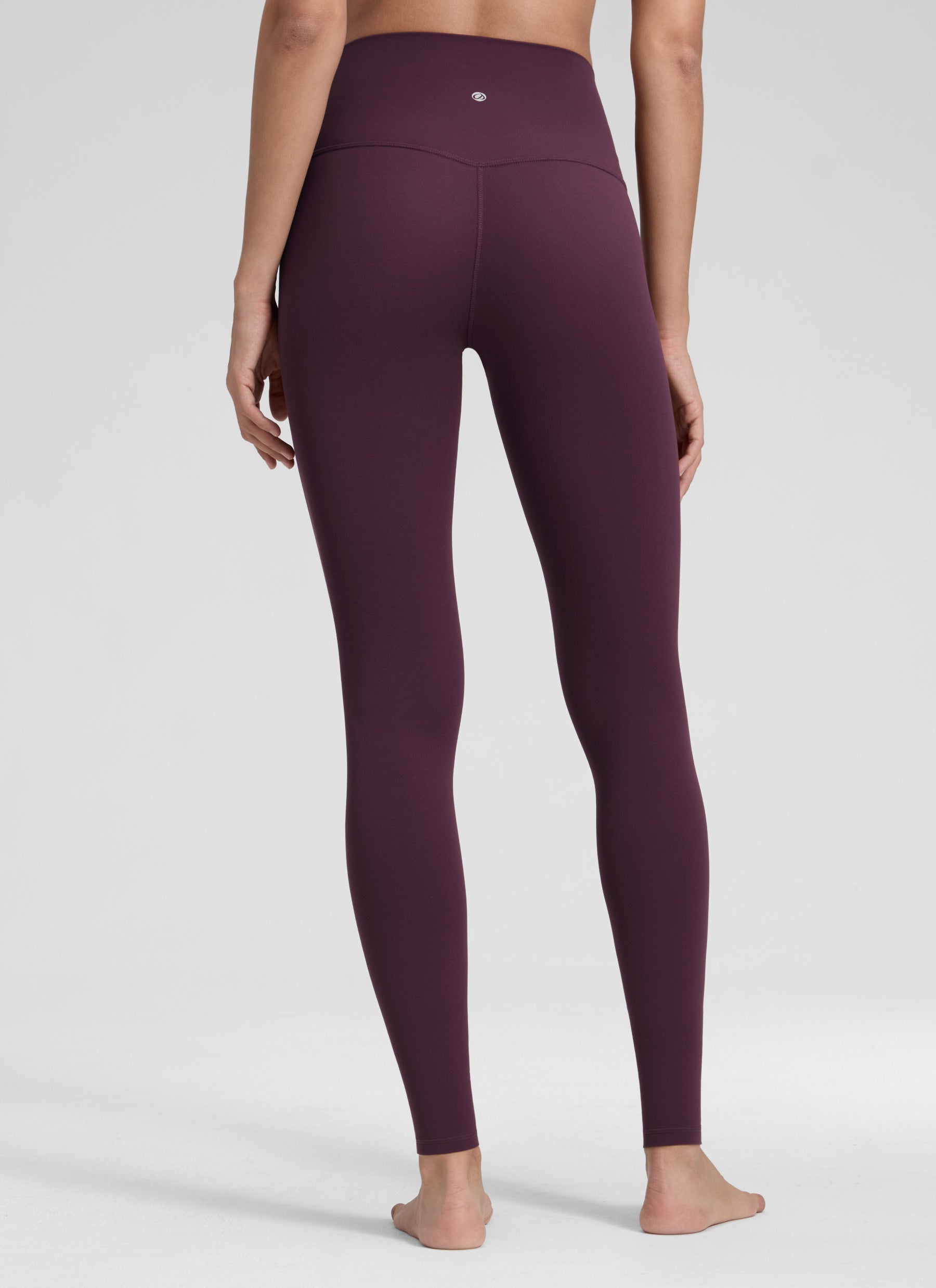 Butterluxe CRZ YOGA Leggings de Yoga de Tiro Alto para Mujer Deep Purple
