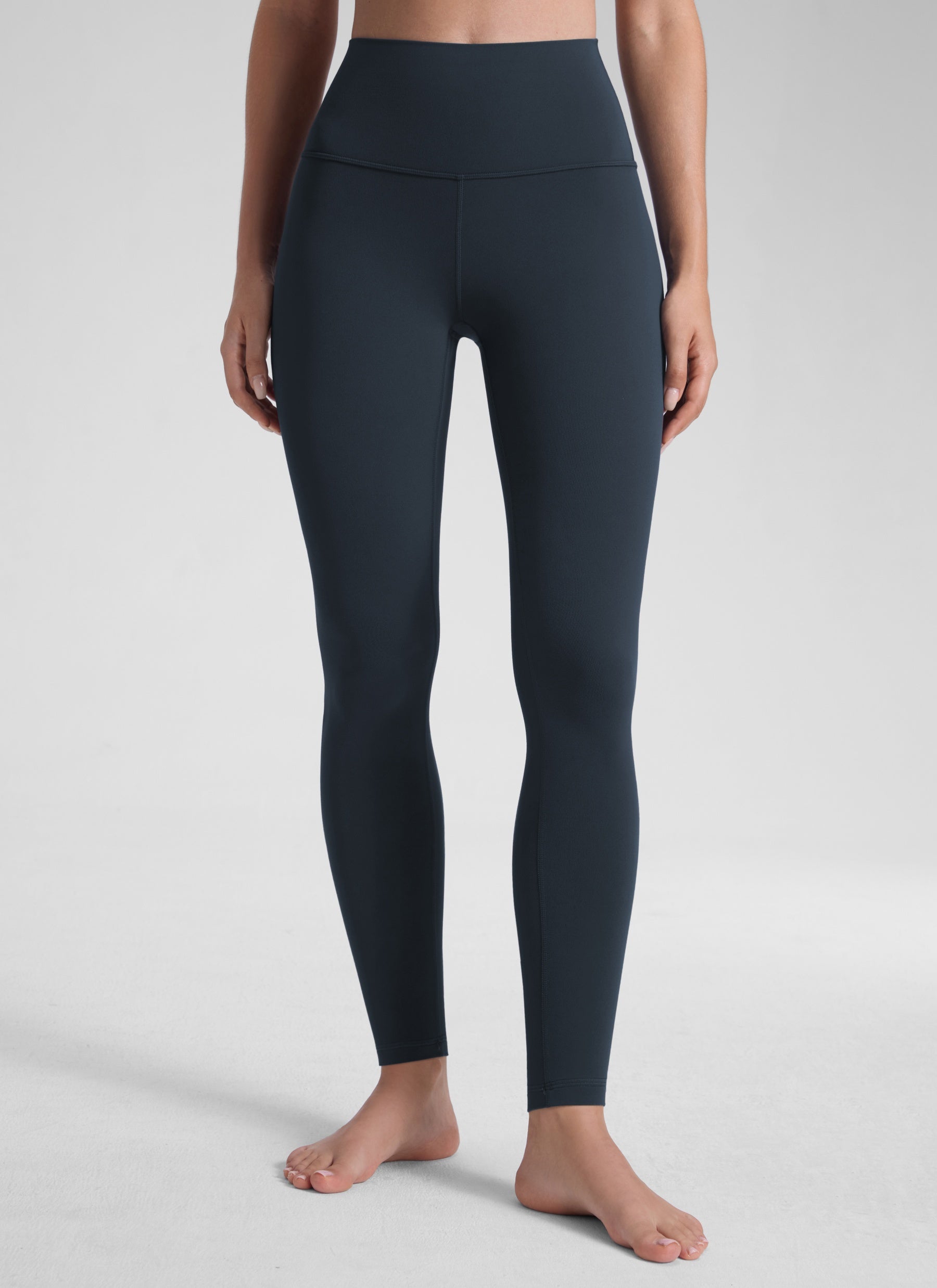 Butterluxe CRZ YOGA Leggings de Yoga de Tiro Alto para Mujer True Navy