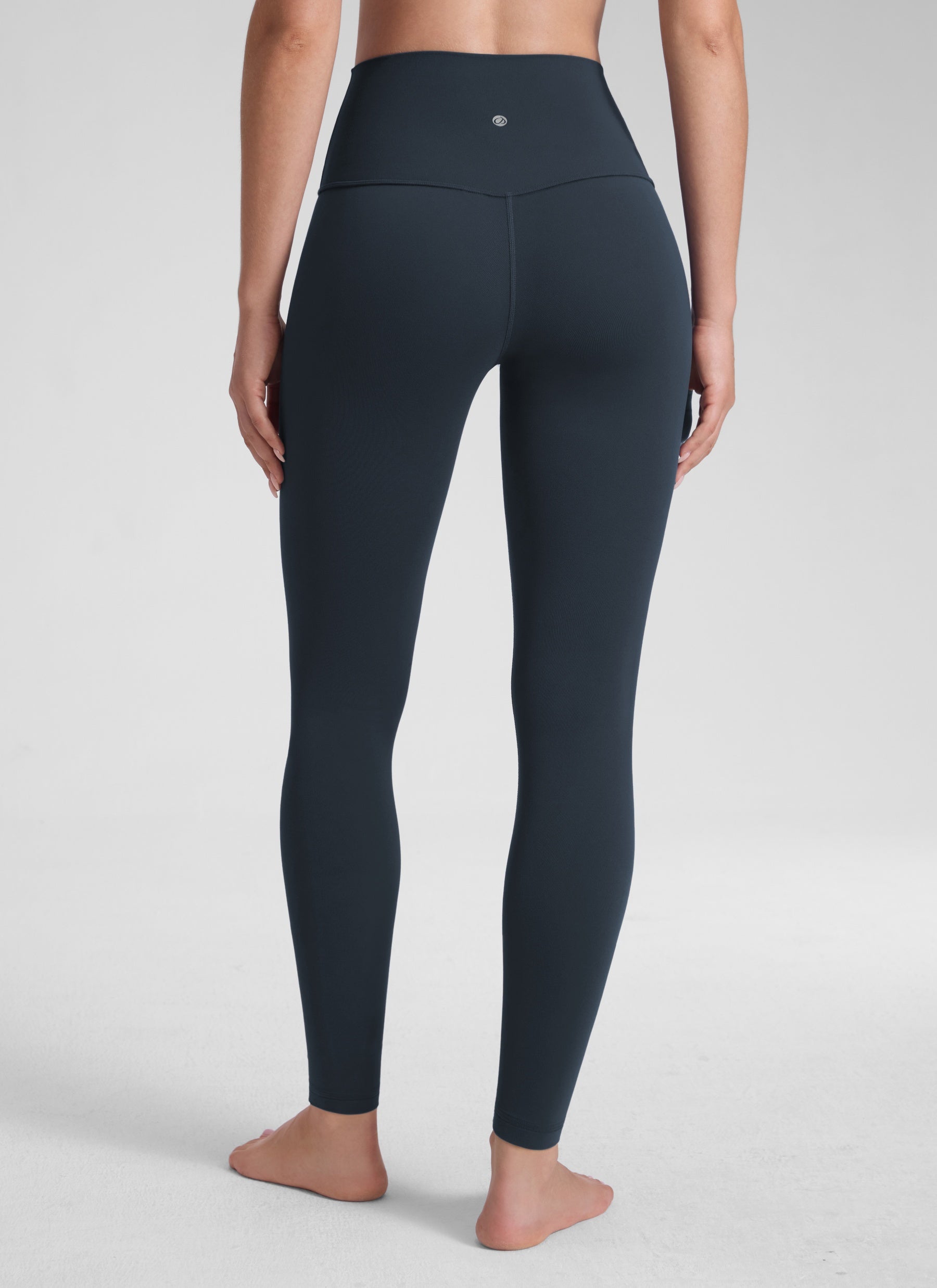 Butterluxe CRZ YOGA Leggings de Yoga de Tiro Alto para Mujer True Navy