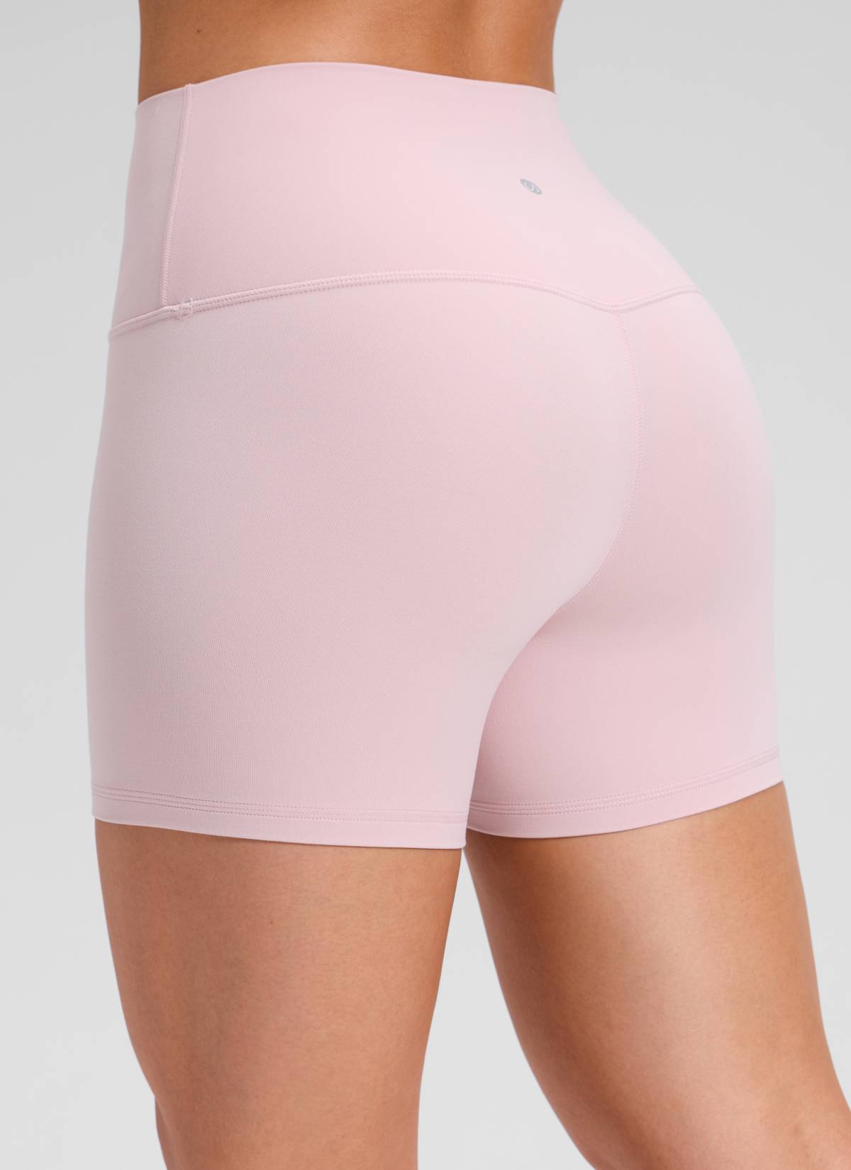 CRZ YOGA  Butterluxe Leggings Cortos con Cintura Alta de 4 Pulgadas Haze Rosa