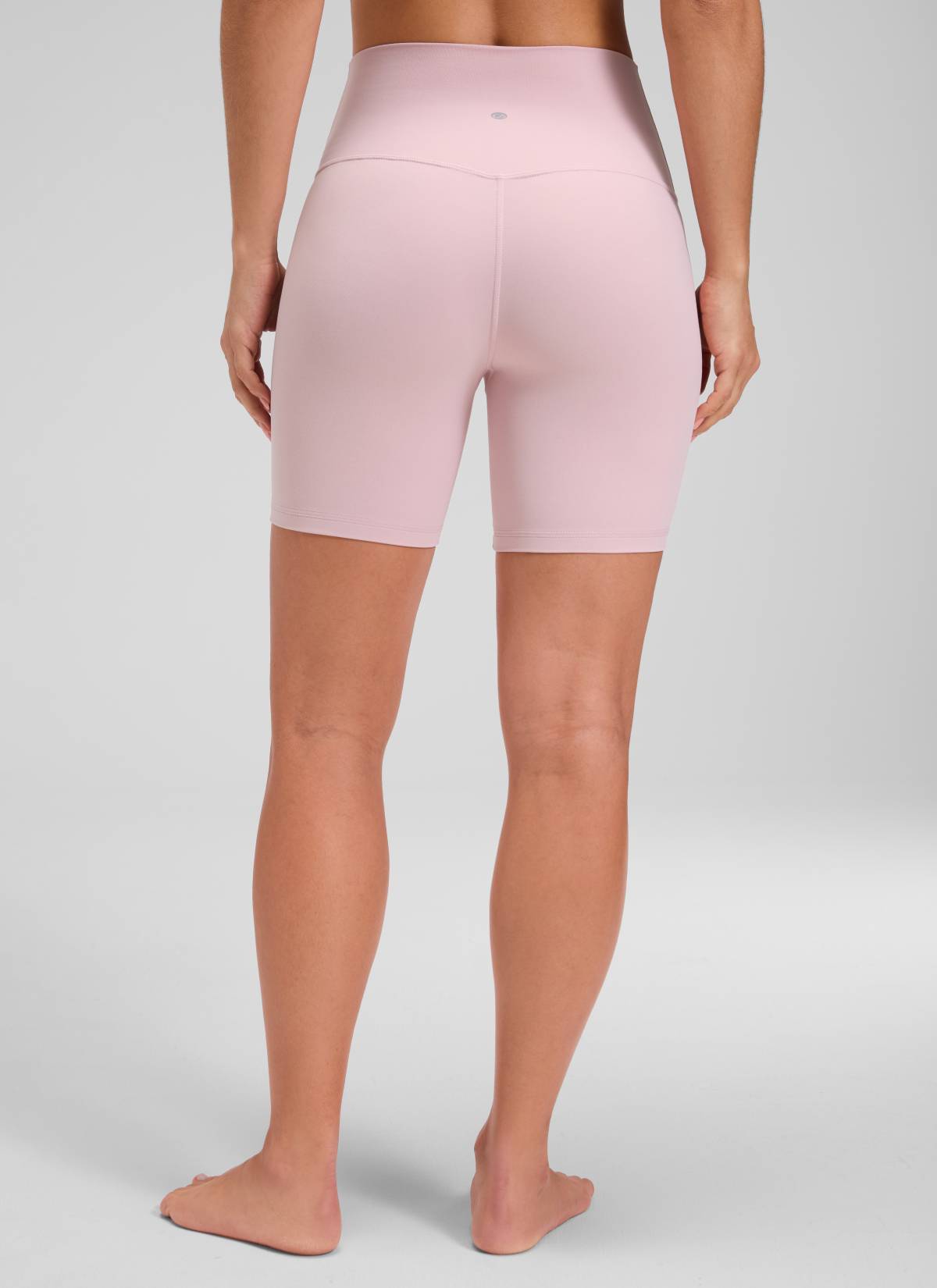 CRZ YOGA Leggings Cortos de Yoga con Cintura Alta para Mujer Haze Rosa