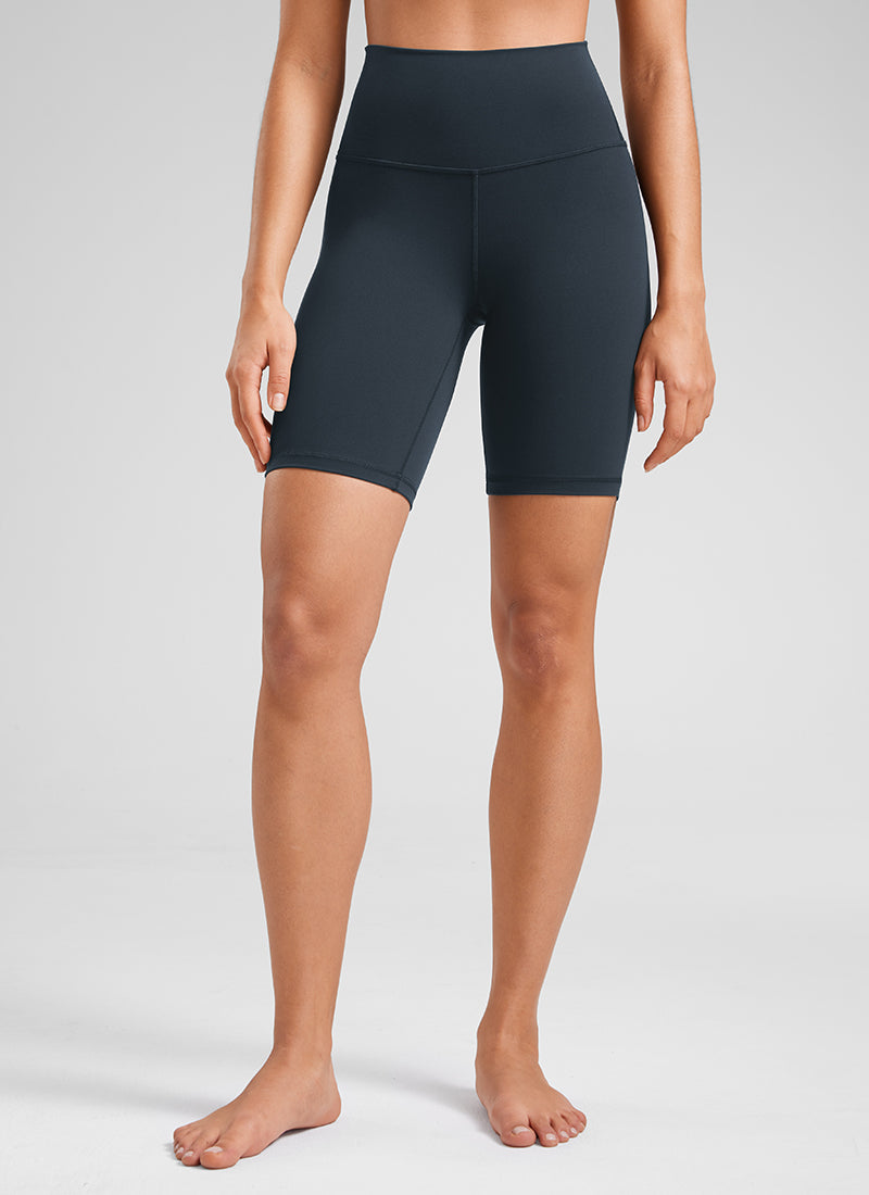 CRZ YOGA Butterluxe Leggings Cortos con Cintura Alta para Mujer True Navy