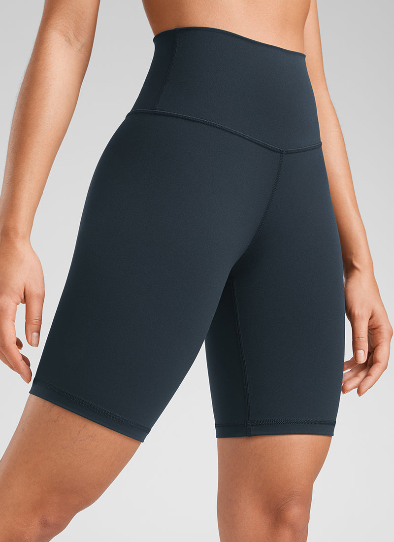 CRZ YOGA Butterluxe Leggings Cortos con Cintura Alta para Mujer True Navy