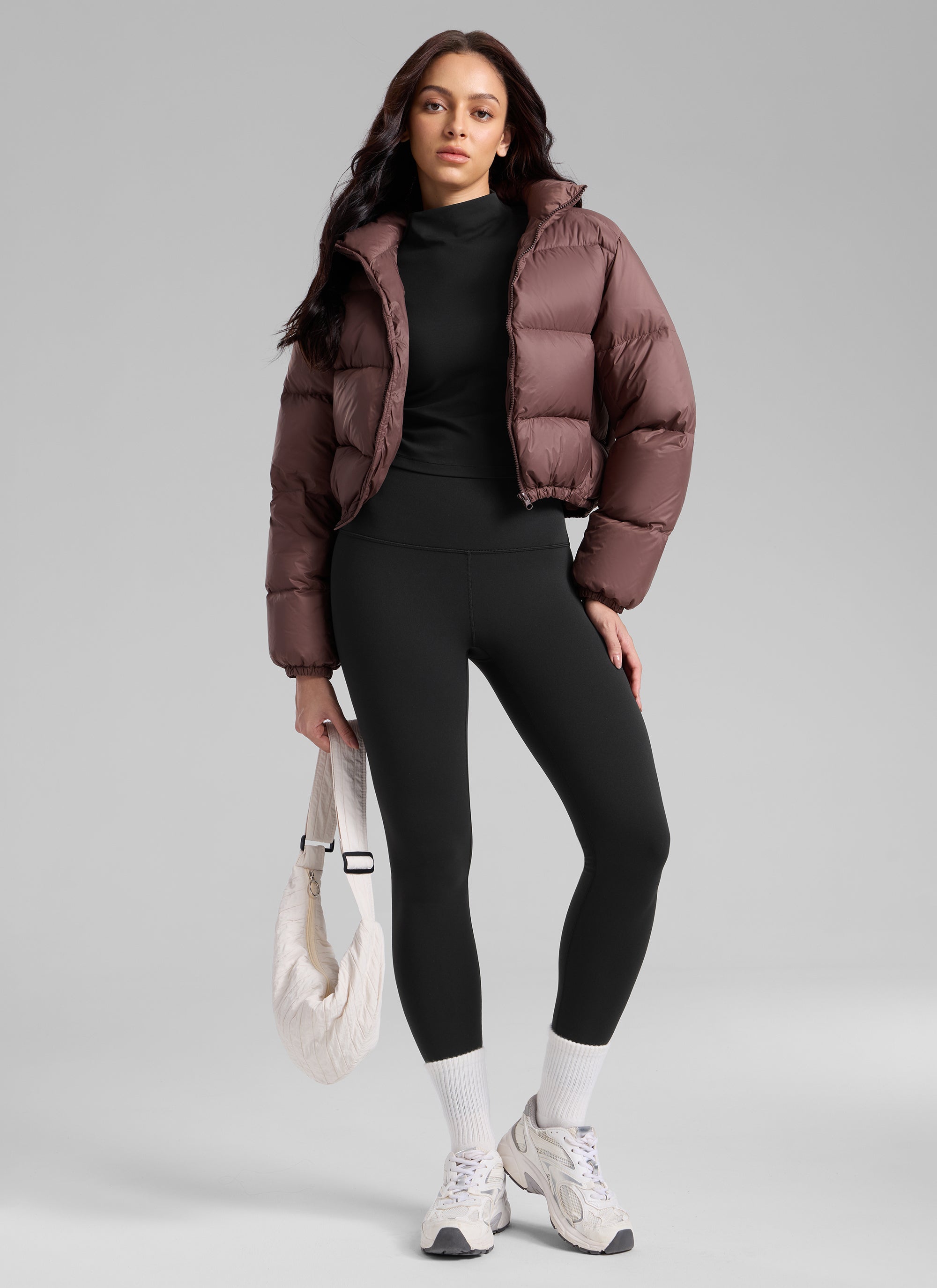 CRZ YOGA Leggings Mujer Cintura Alta Forrados en Forro Térmico 25