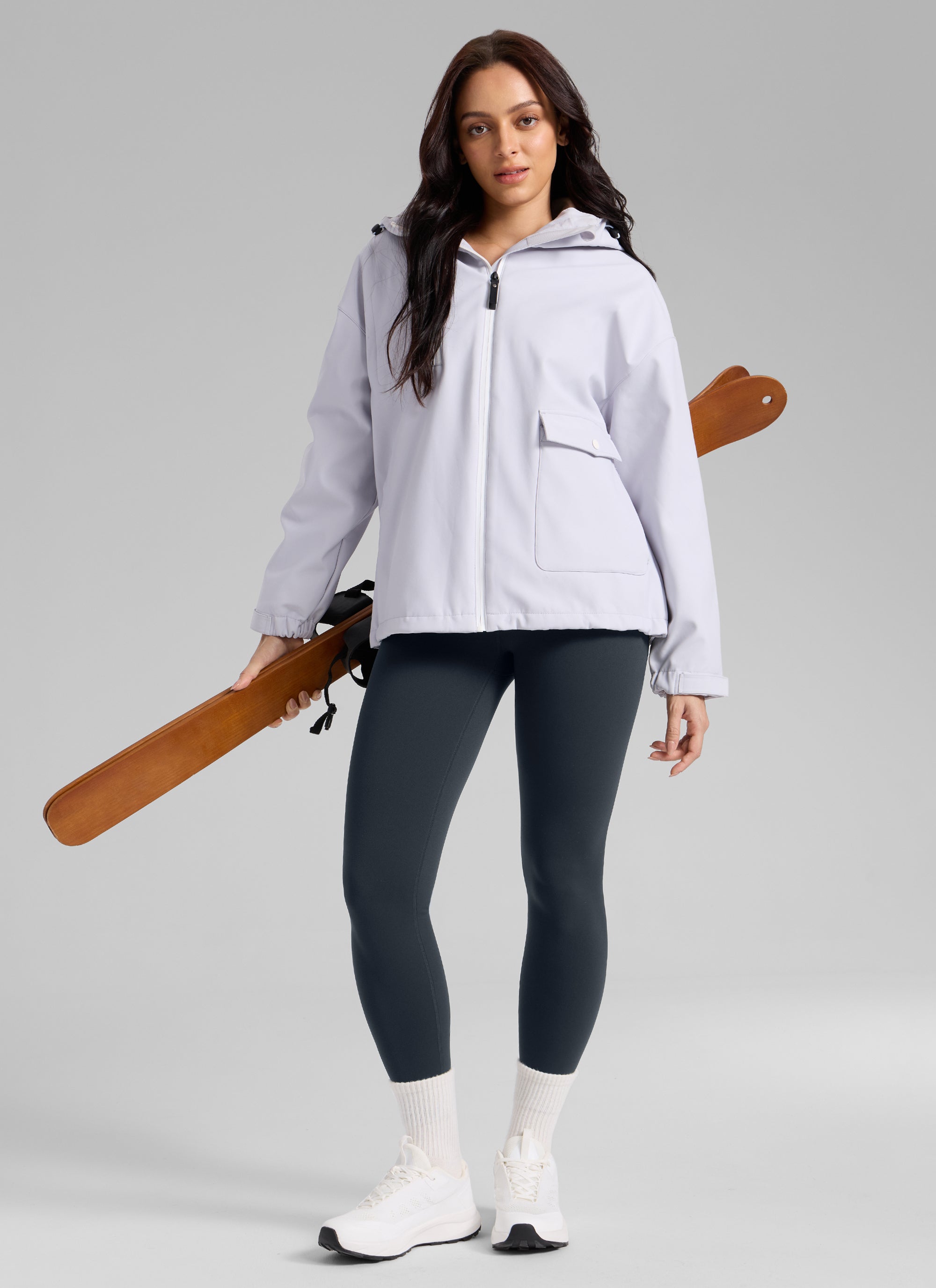 CRZ YOGA Leggings Mujer Cintura Alta Forrados en Forro Térmico 25