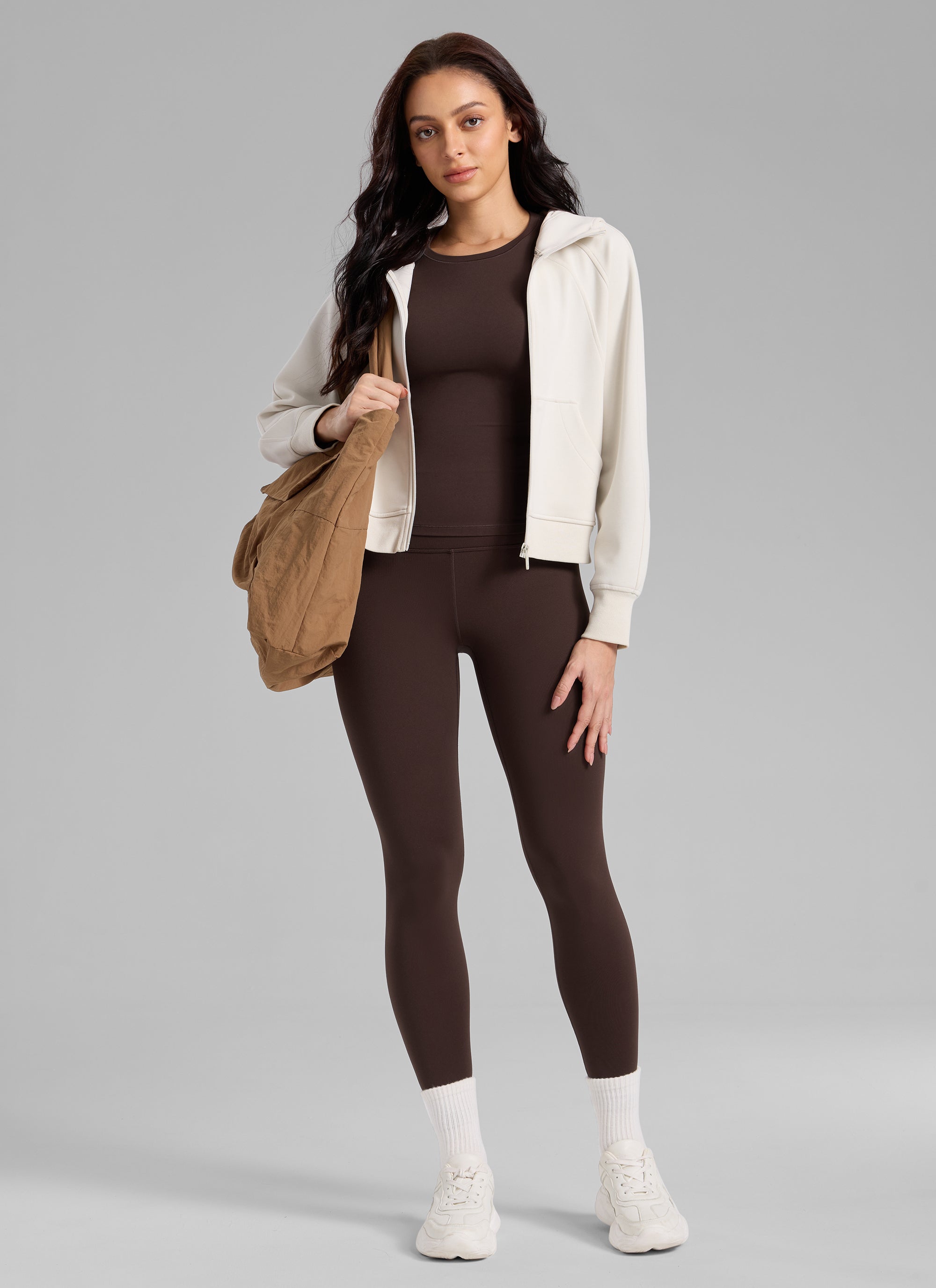 CRZ YOGA Leggings Mujer Cintura Alta Forrados en Forro Térmico 25