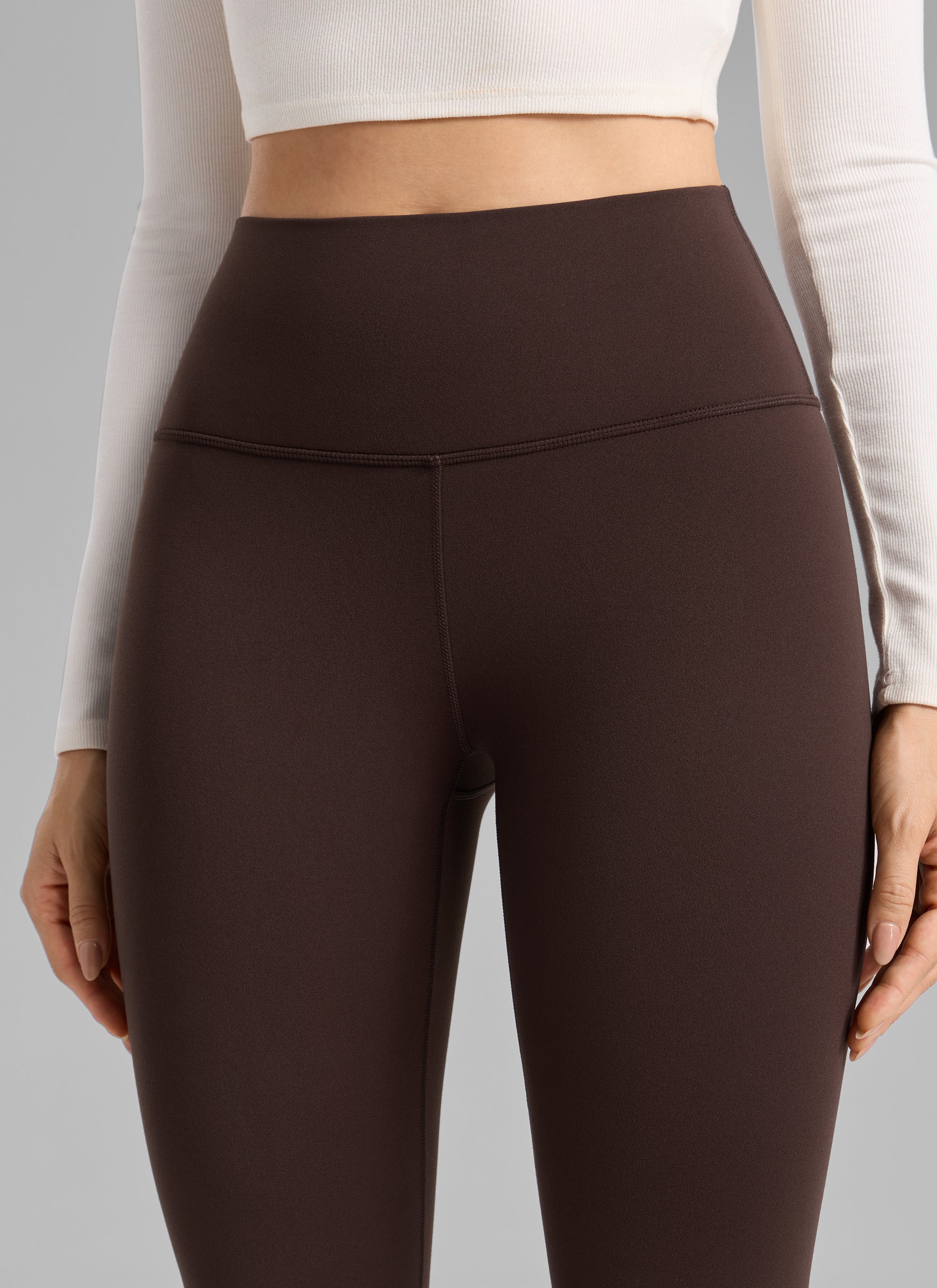CRZ YOGA Leggings Mujer Cintura Alta Forrados en Forro Térmico 25