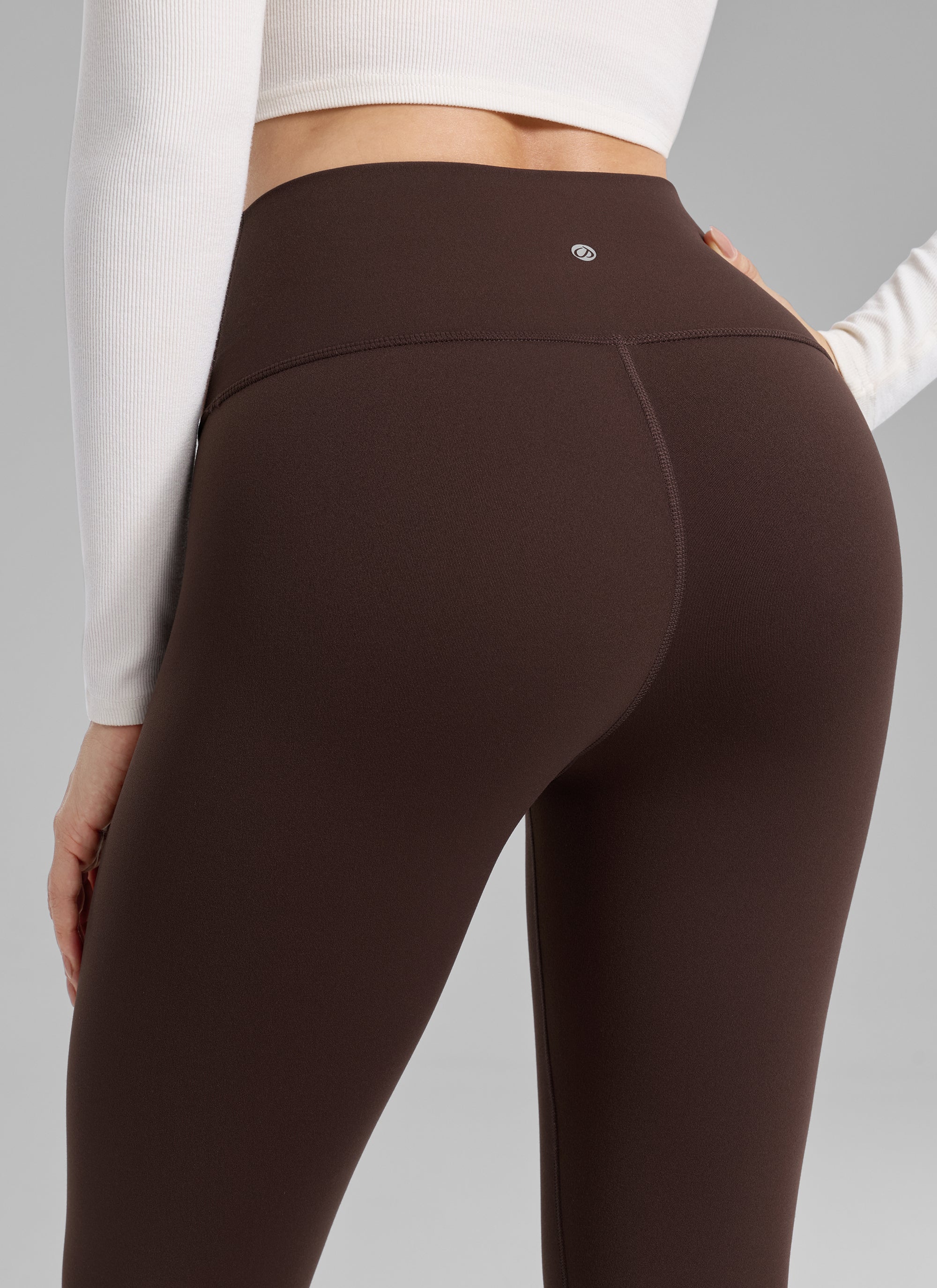 CRZ YOGA Leggings Mujer Cintura Alta Forrados en Forro Térmico 25