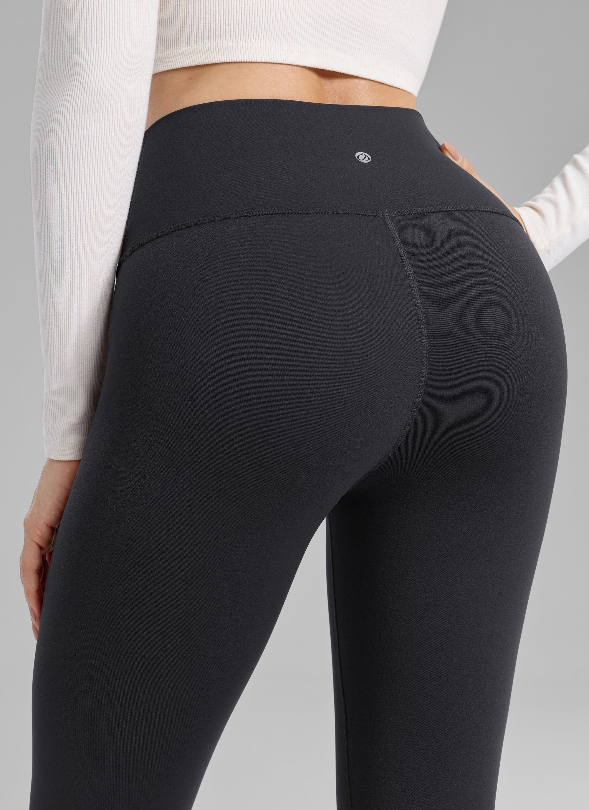 CRZ YOGA Leggings Mujer Cintura Alta Forrados en Forro Térmico 25