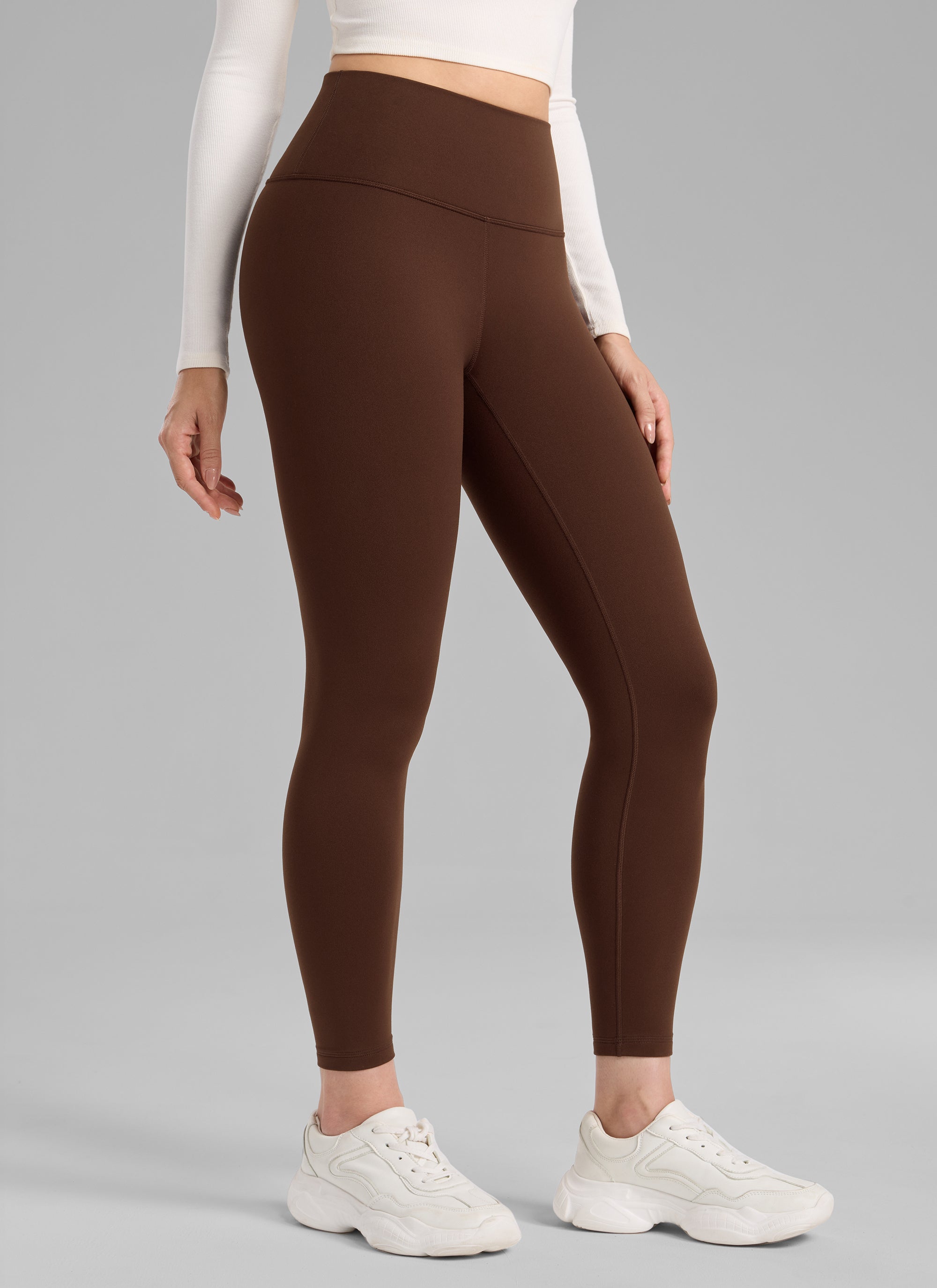 CRZ YOGA Leggings Mujer Cintura Alta Forrados en Forro Térmico 25