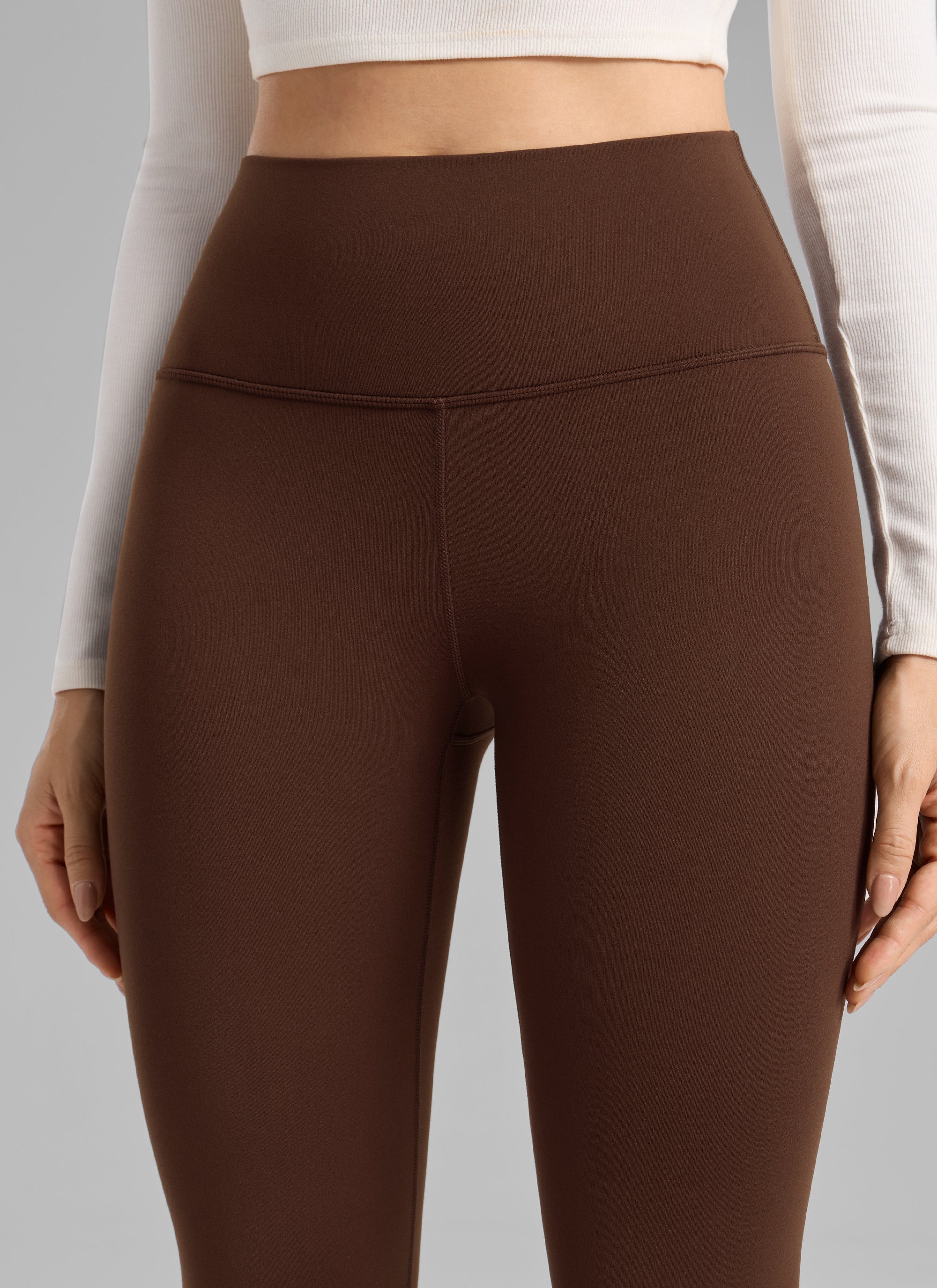 CRZ YOGA Leggings Mujer Cintura Alta Forrados en Forro Térmico 25