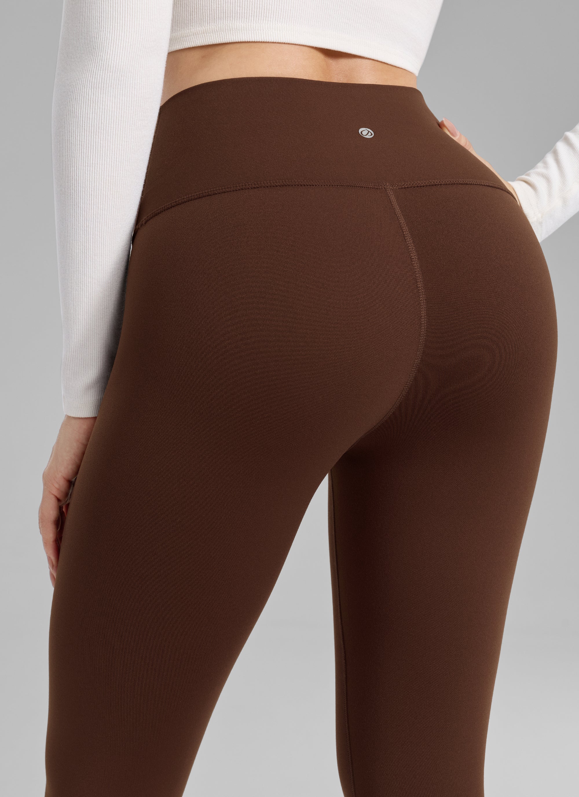 CRZ YOGA Leggings Mujer Cintura Alta Forrados en Forro Térmico 25