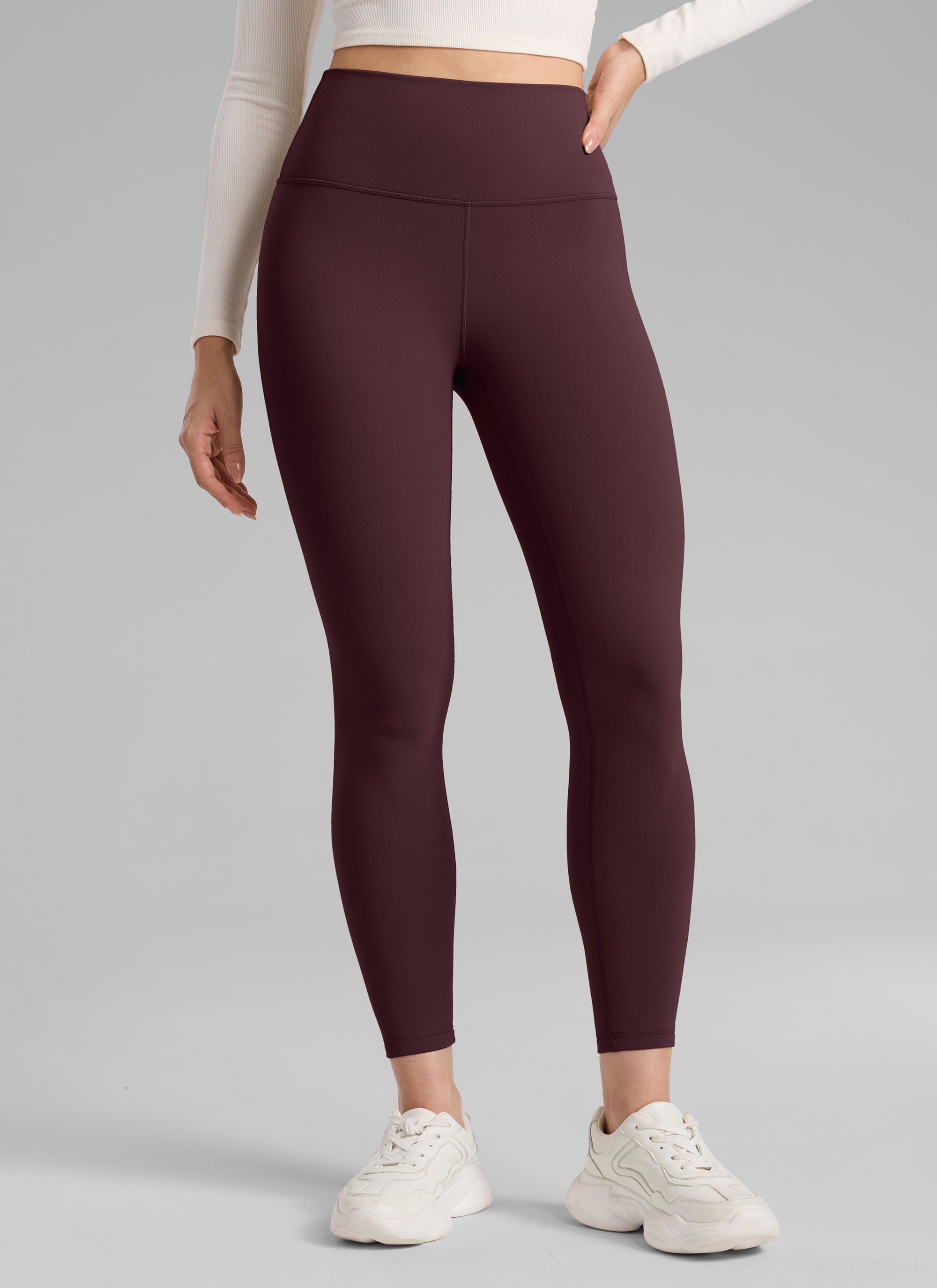 CRZ YOGA Leggings Mujer Cintura Alta Forrados en Forro Térmico 25