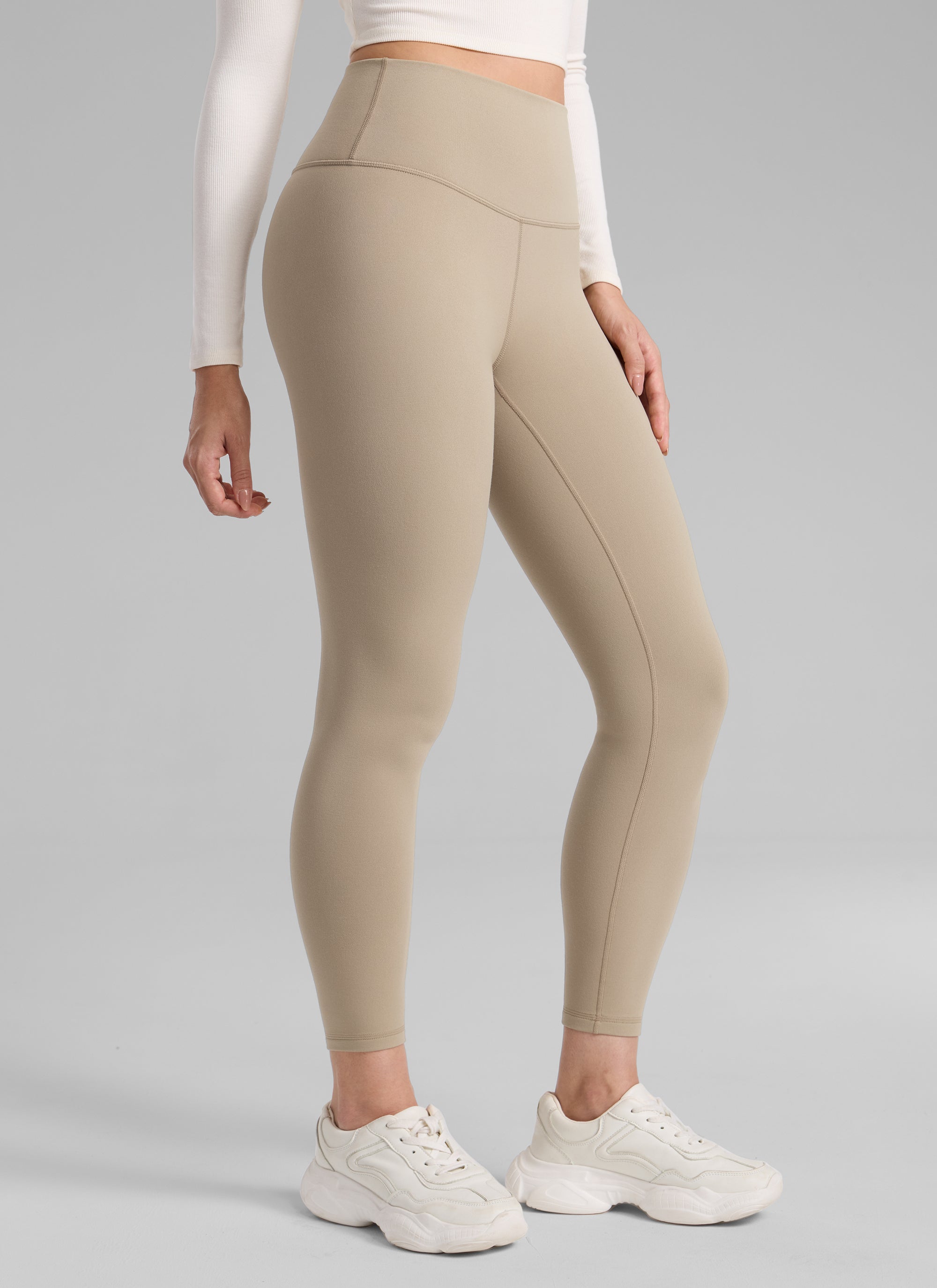 CRZ YOGA Leggings Mujer Cintura Alta Forrados en Forro Térmico 25