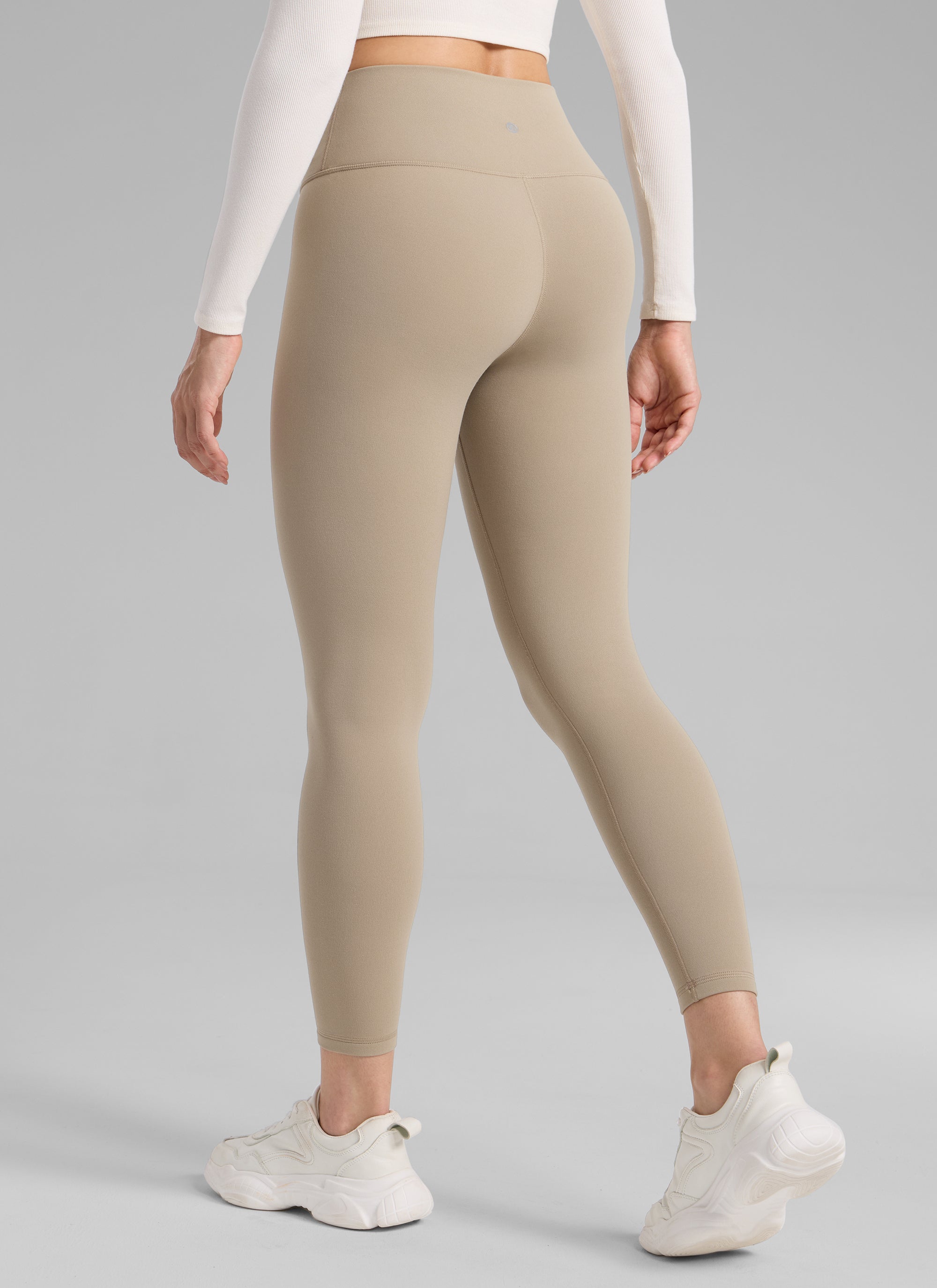 CRZ YOGA Leggings Mujer Cintura Alta Forrados en Forro Térmico 25