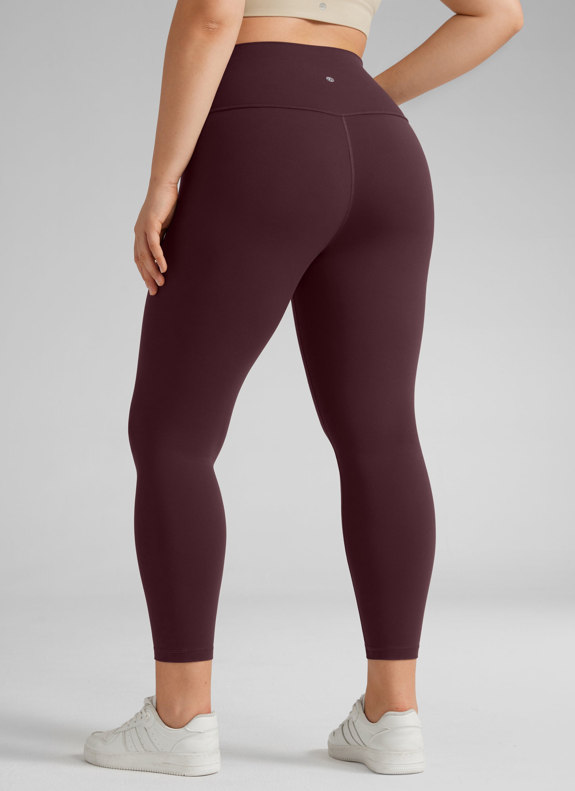 CRZ YOGA Mujer Leggings Butterluxe de Cintura Alta de Talla Grande Ciruela madura